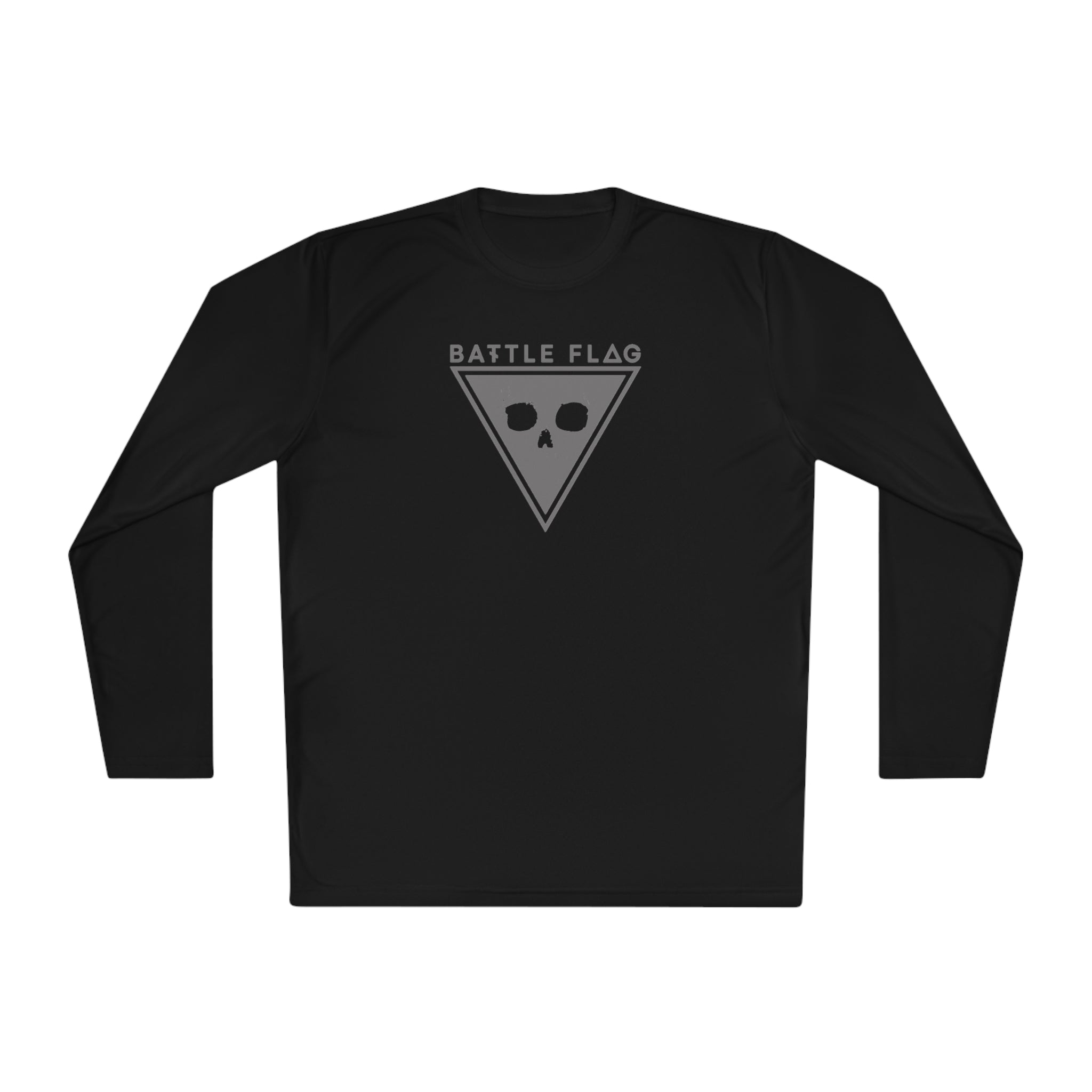 Battle Flag Unisex Lightweight Sport Top - Grey Emblem
