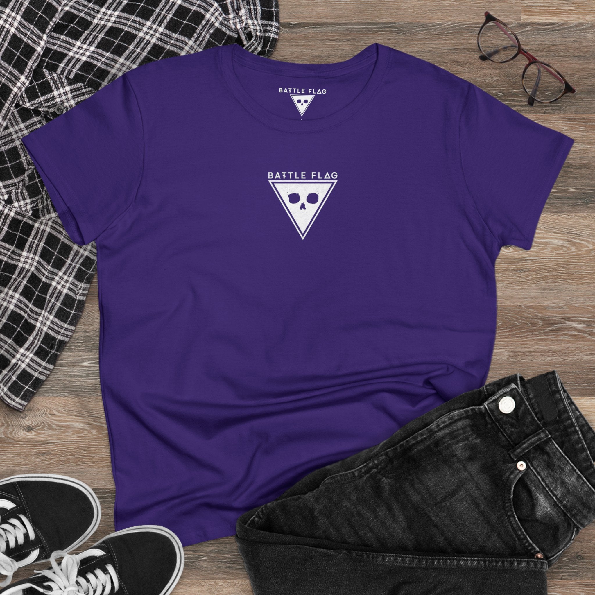 'Become the Monster' Women's Midweight Cotton Tee