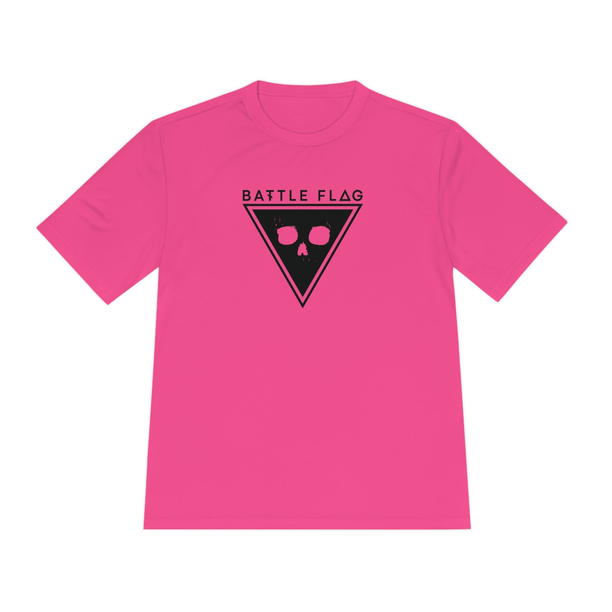 Battle Flag Unisex Moisture Wicking Tee - Black Emblem