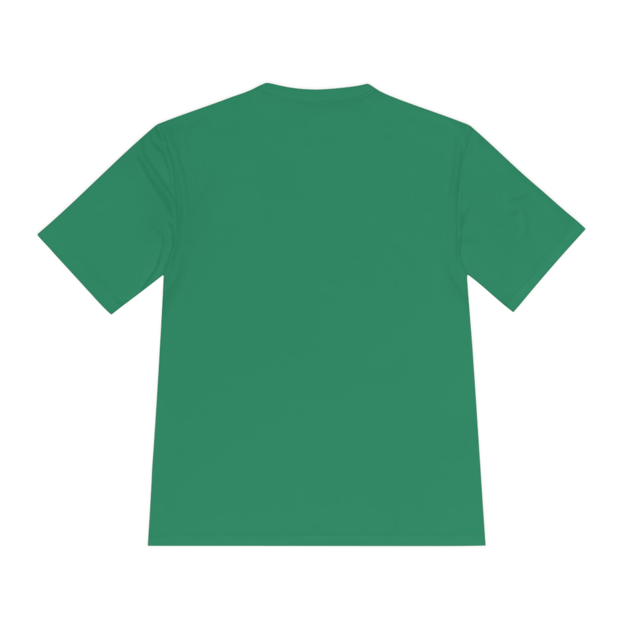 Battle Flag Unisex Moisture Wicking Tee - Small Green Emblem