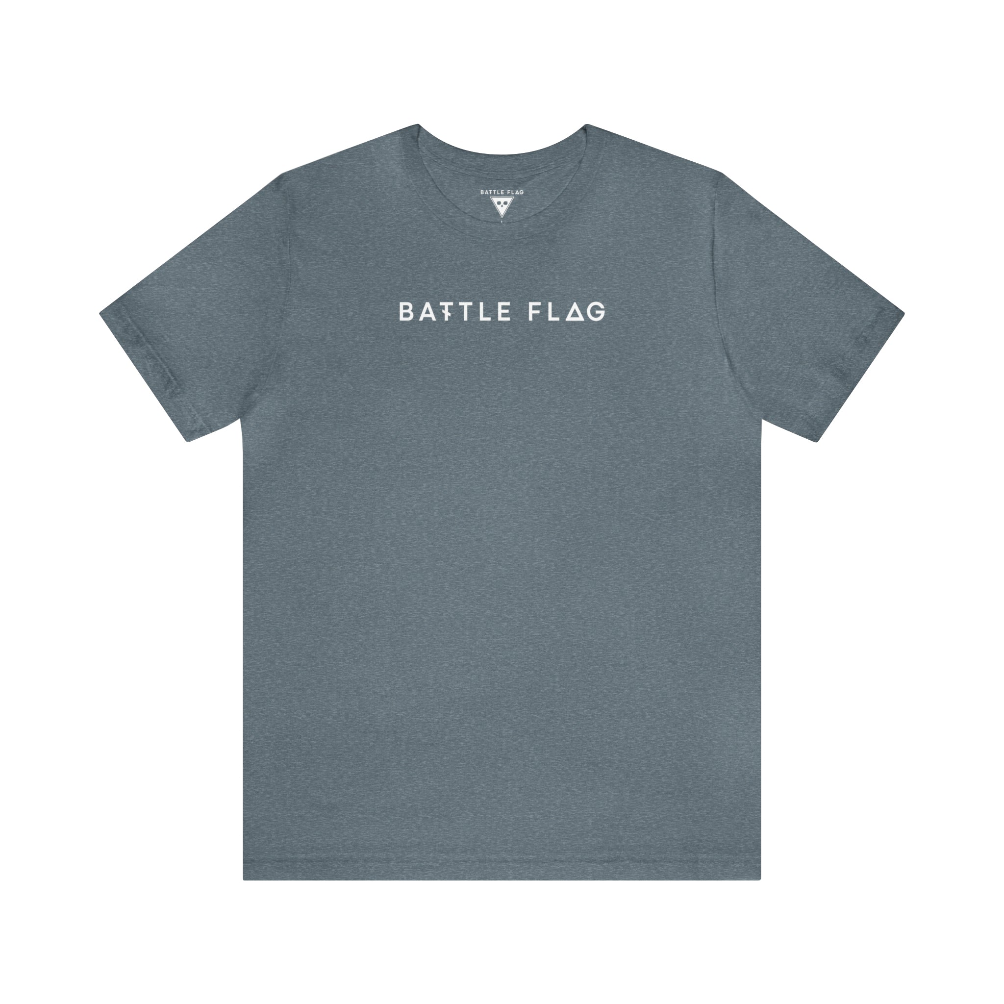 Battle Flag Unisex Tee - Oversized Back Print