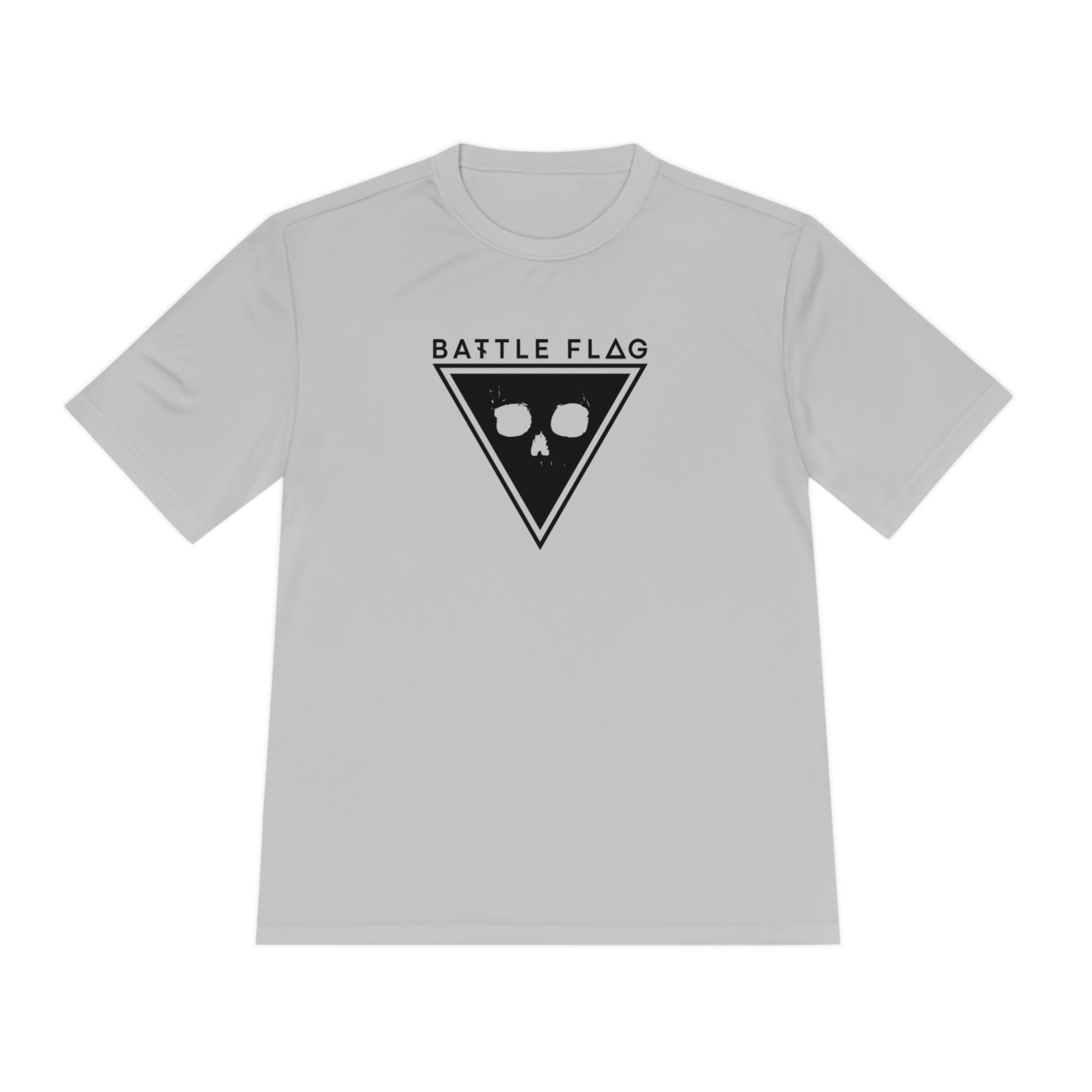Battle Flag Unisex Moisture Wicking Tee - Black Emblem