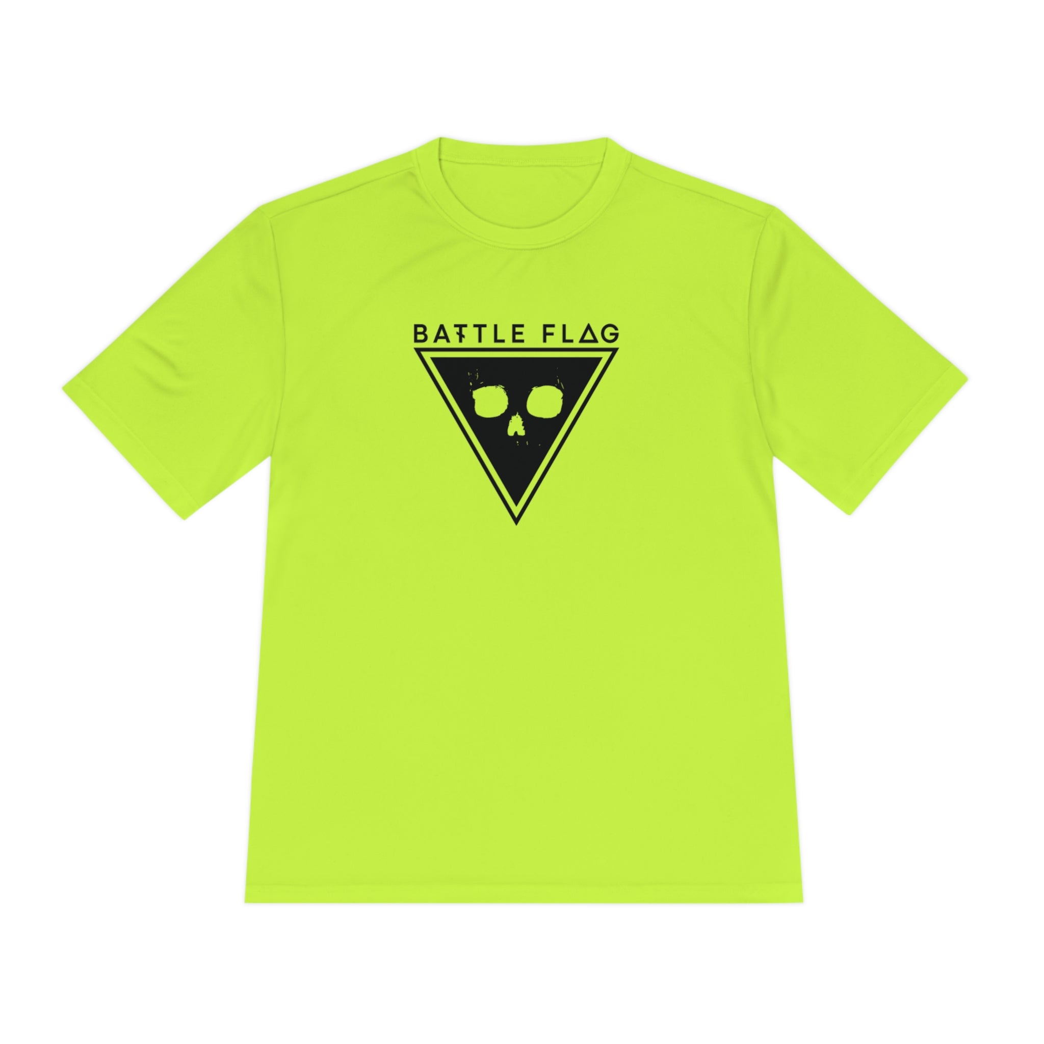 Battle Flag Unisex Moisture Wicking Tee - Black Emblem