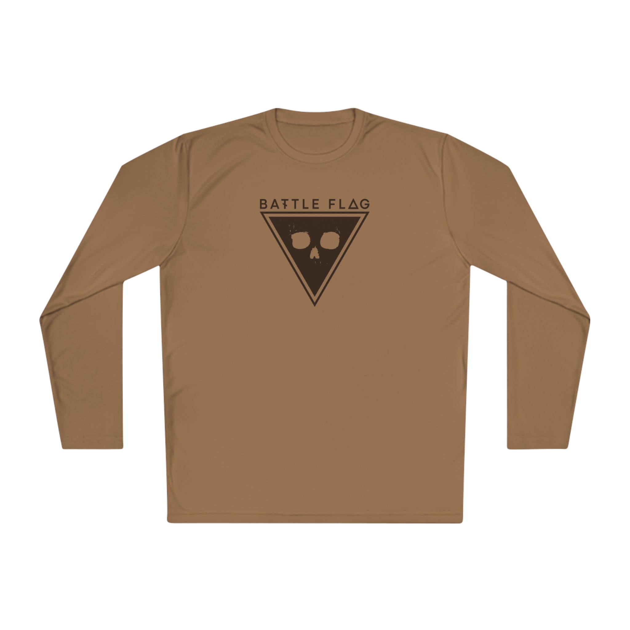 Battle Flag Unisex Lightweight Sport Top - Brown Emblem