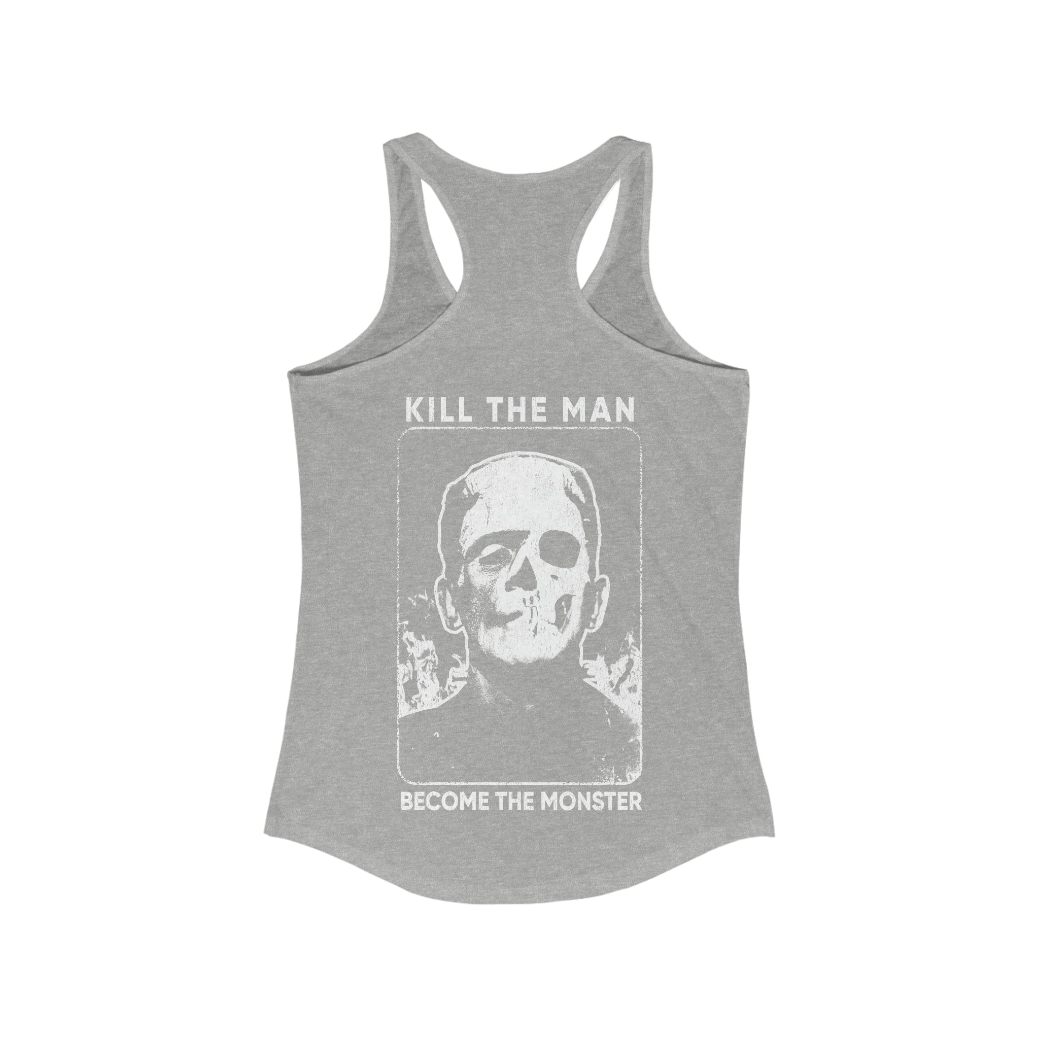 'Become the Monster' Women's Ideal Racerback Tank