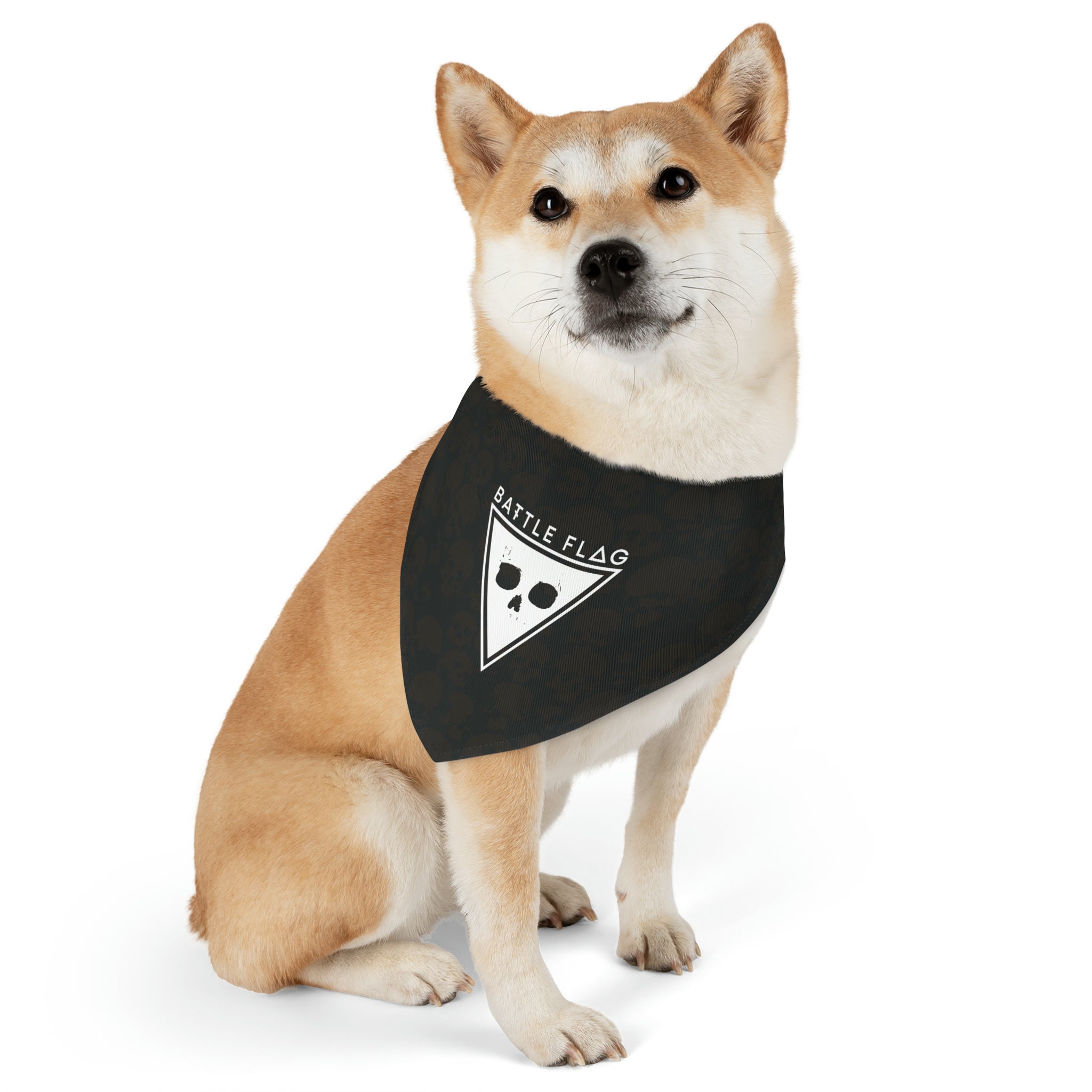 Battle Flag Pet Bandana Collar