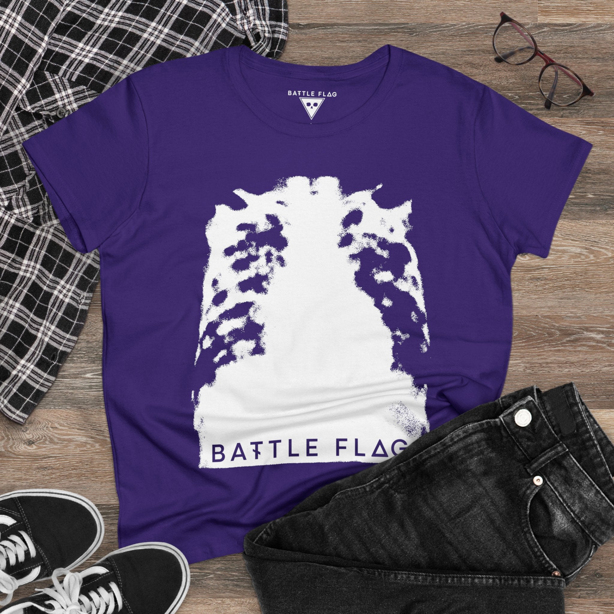 Rib Cage Women's Midweight Cotton Tee