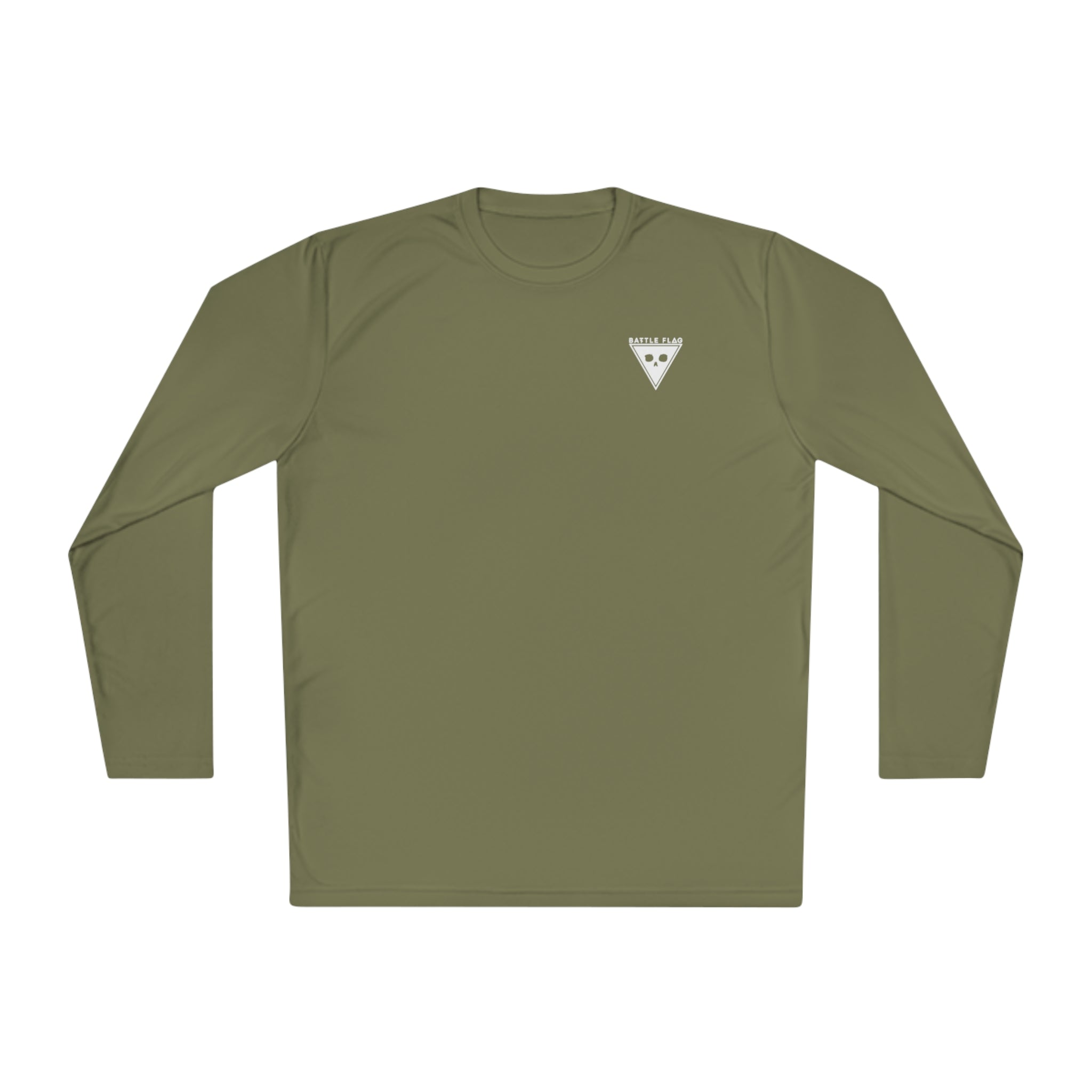 Battle Flag Unisex Lightweight Sport Top - Small White Emblem