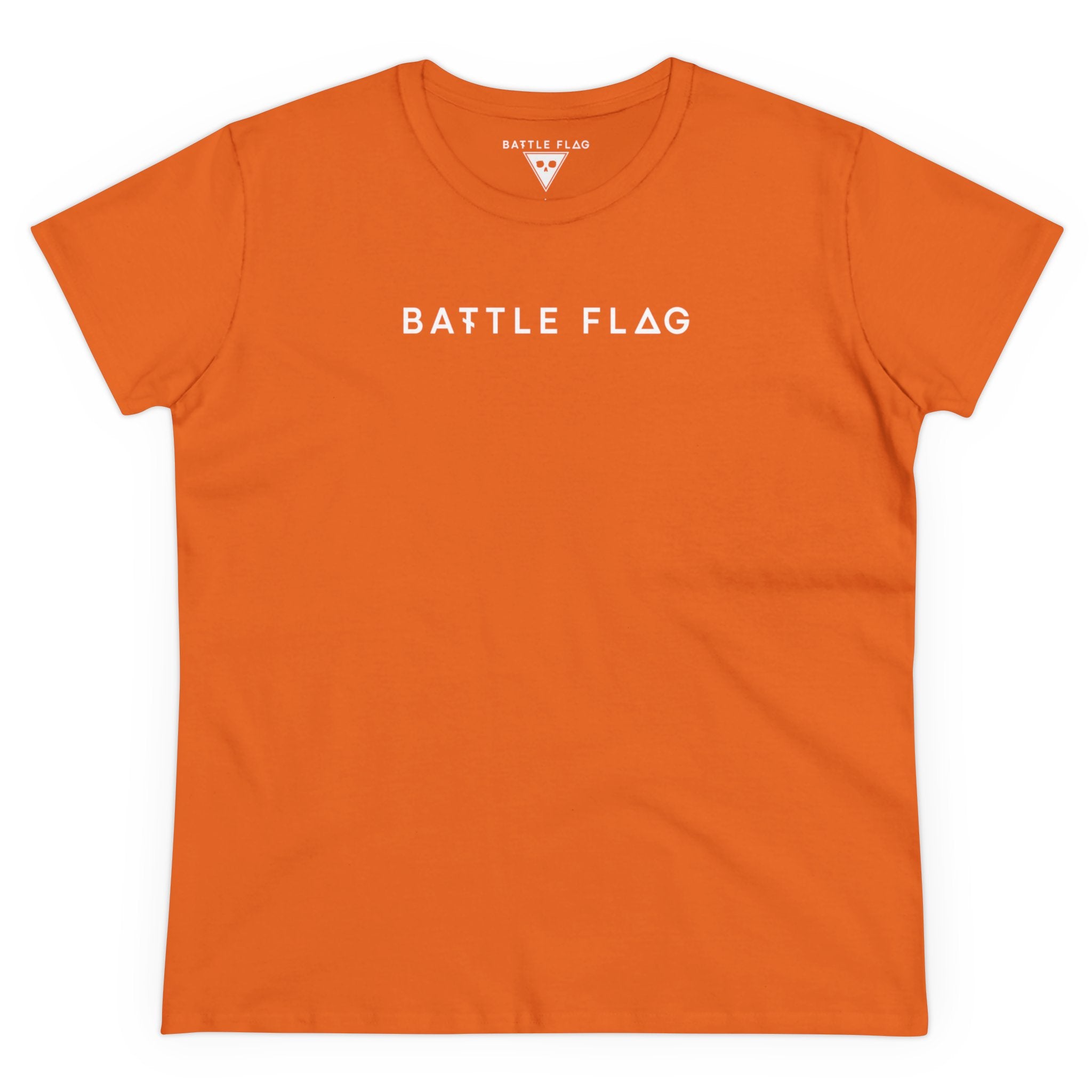 Battle Flag Women's Midweight Cotton Tee