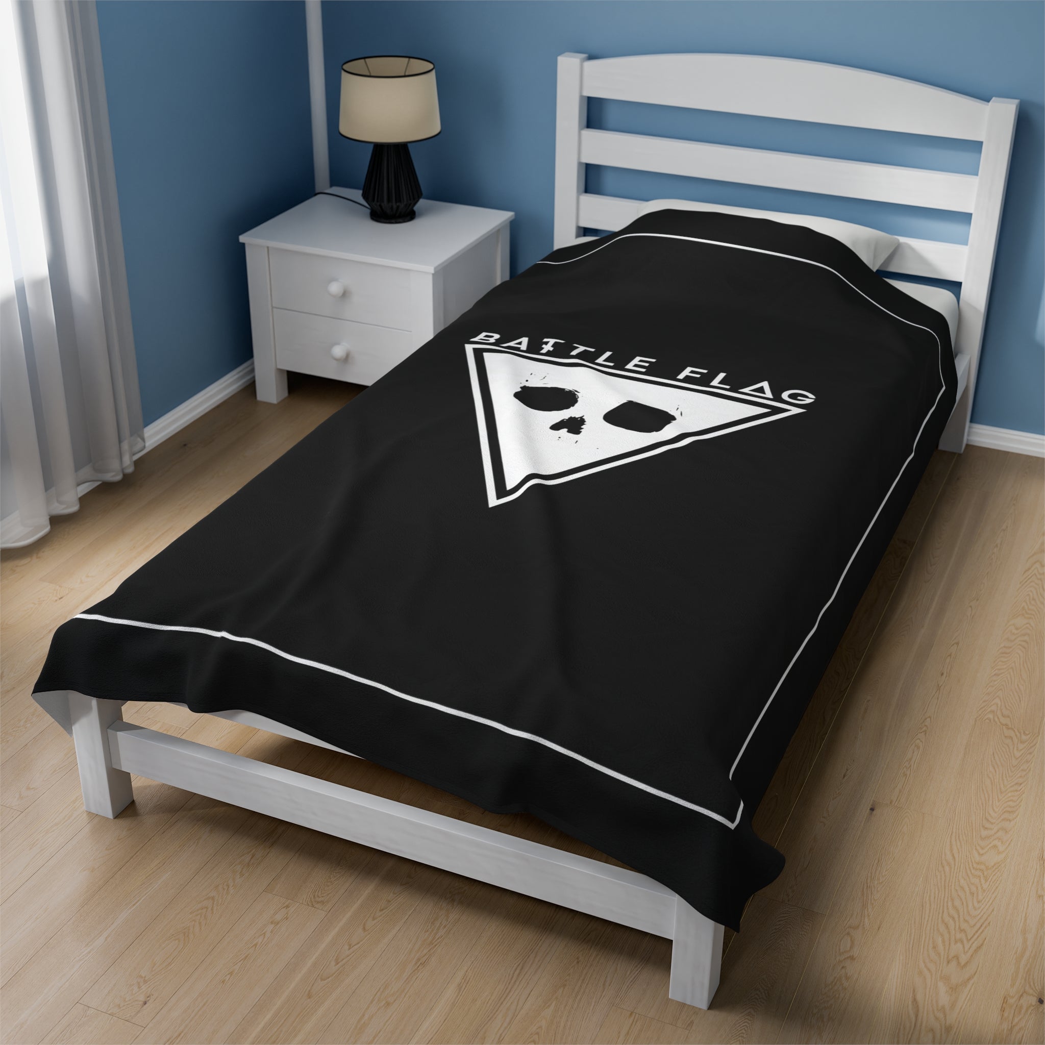 Battle Flag Velveteen Plush Blanket