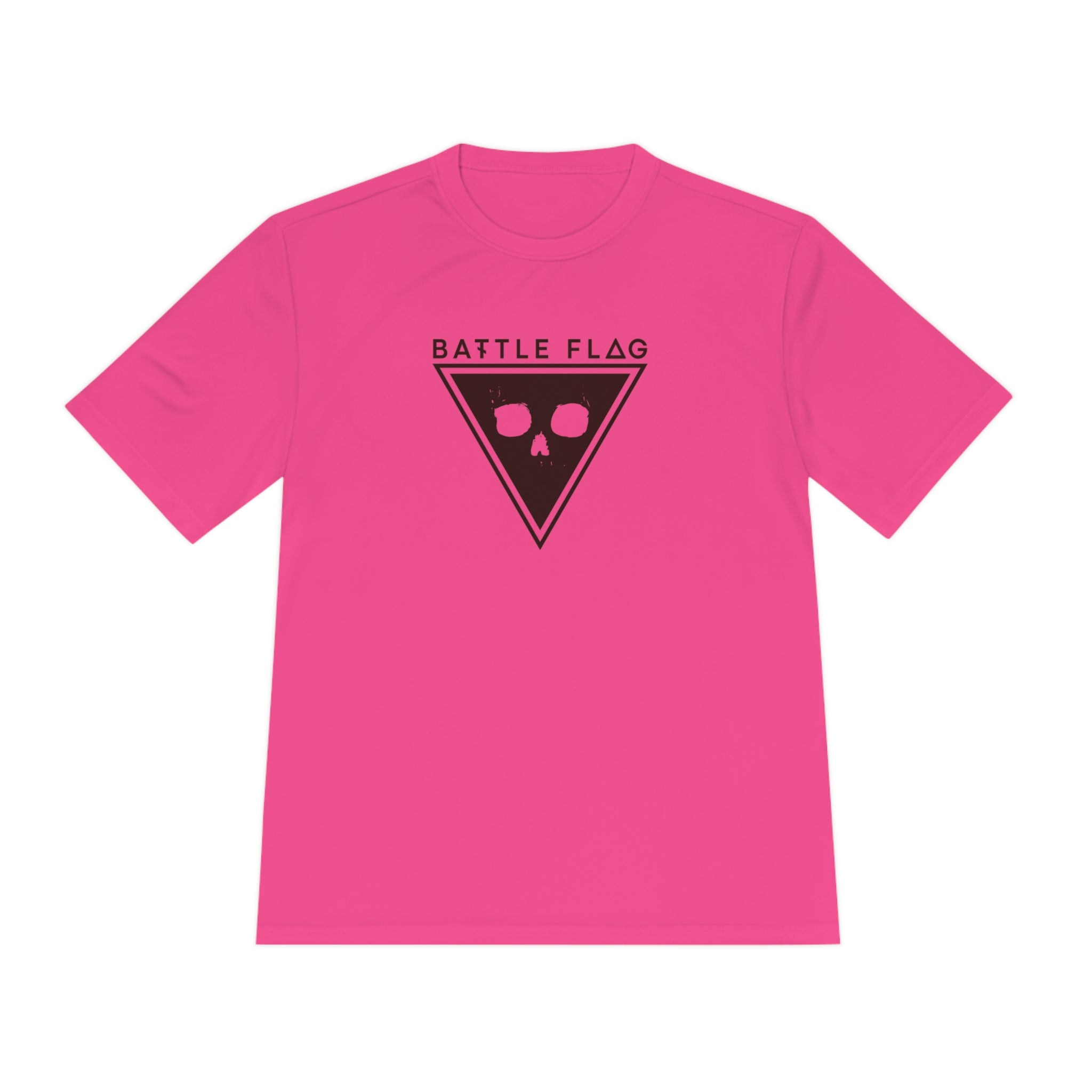 Battle Flag Unisex Moisture Wicking Tee - Red Emblem
