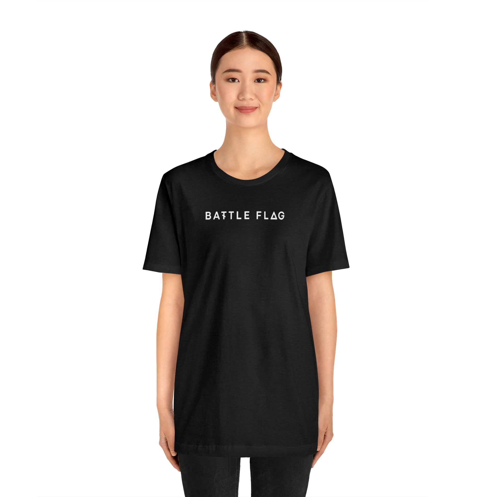 Battle Flag Unisex Tee - Oversized Back Print