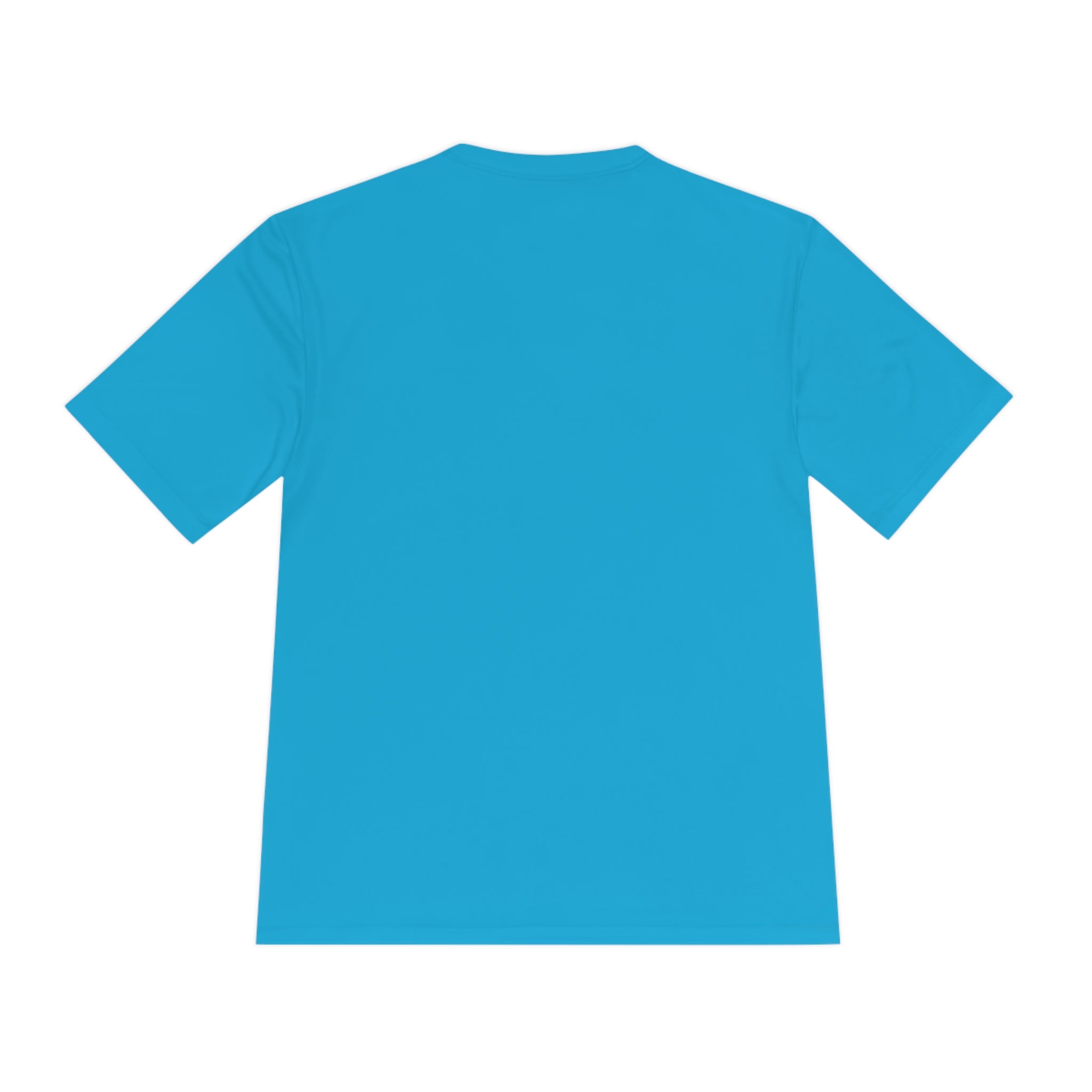 Battle Flag Unisex Moisture Wicking Tee - Small Blue Emblem