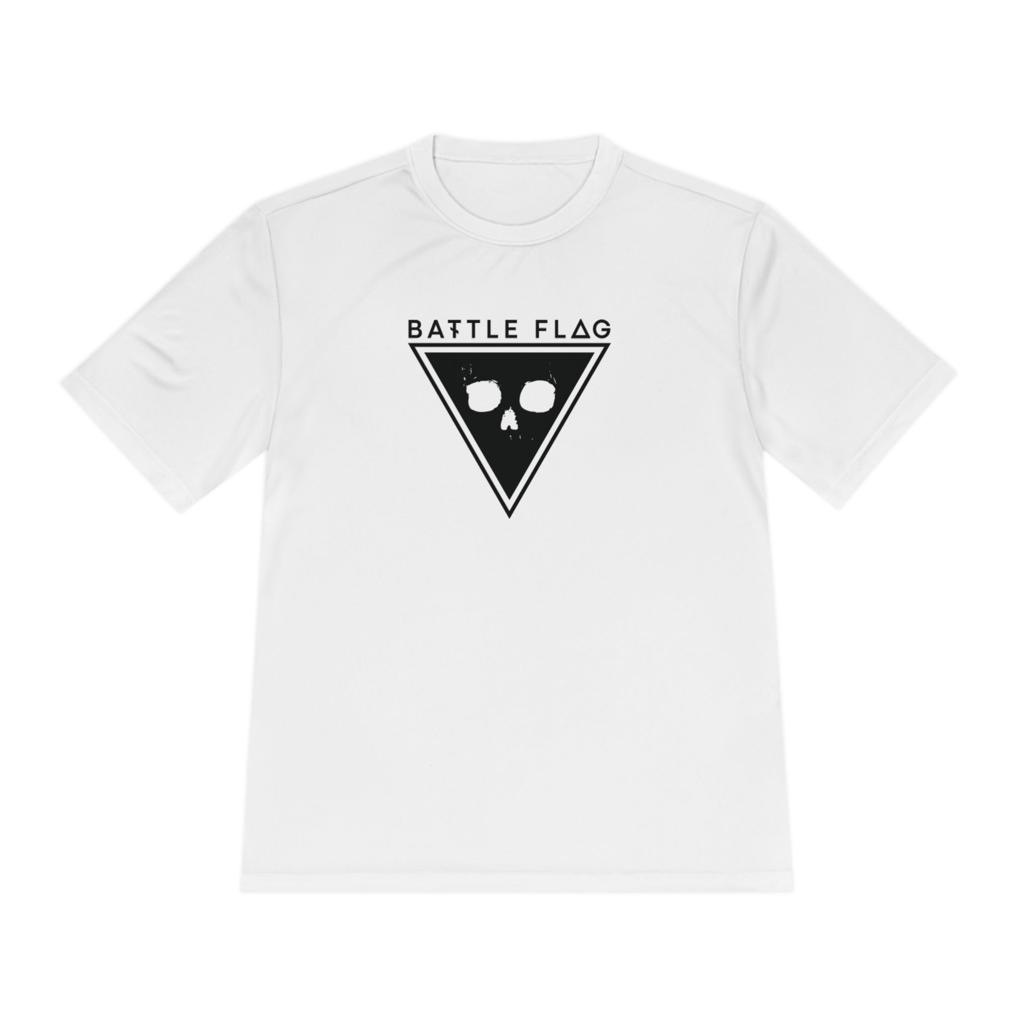 Battle Flag Unisex Moisture Wicking Tee - Black Emblem