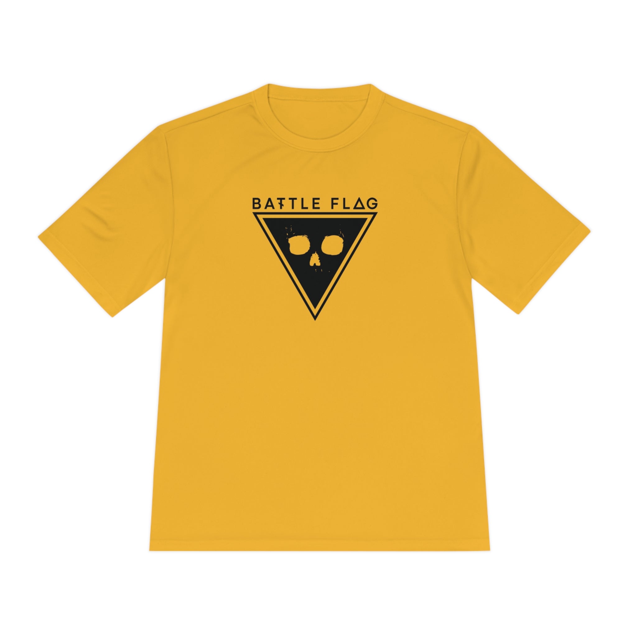 Battle Flag Unisex Moisture Wicking Tee - Black Emblem