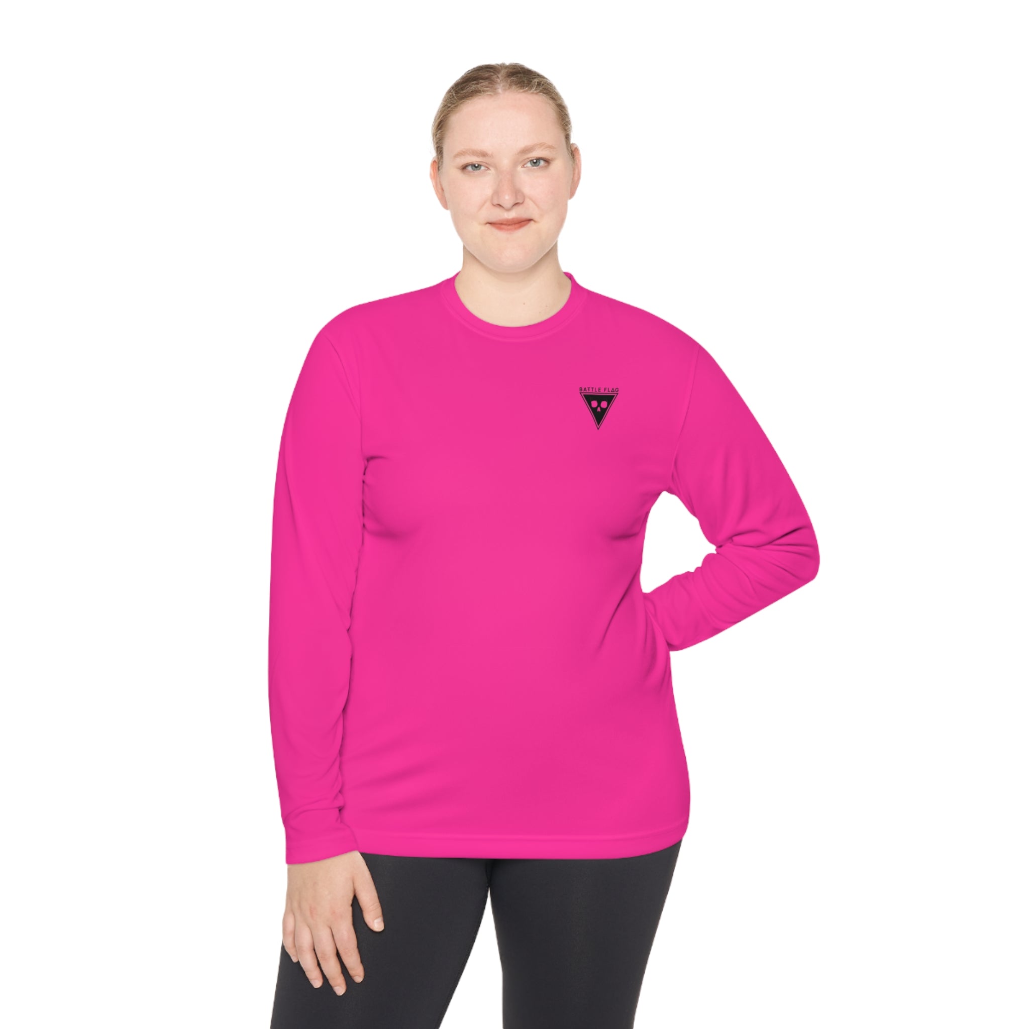 Battle Flag Unisex Lightweight Sport Top - Small Black Emblem
