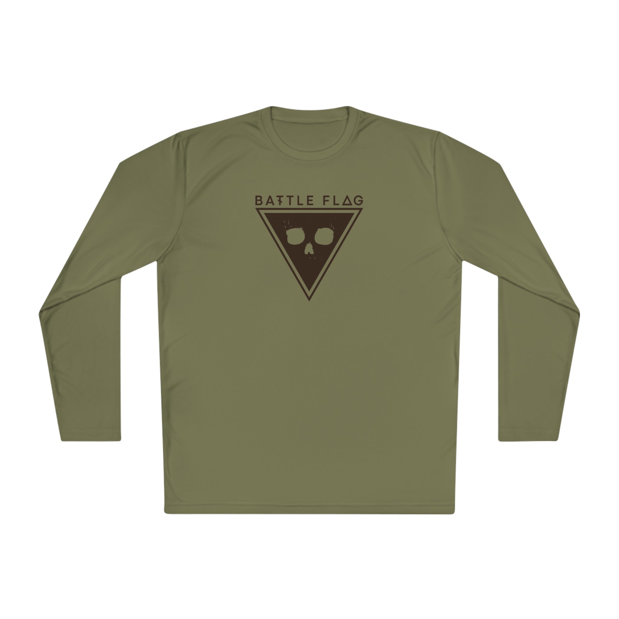 Battle Flag Unisex Lightweight Sport Top - Brown Emblem