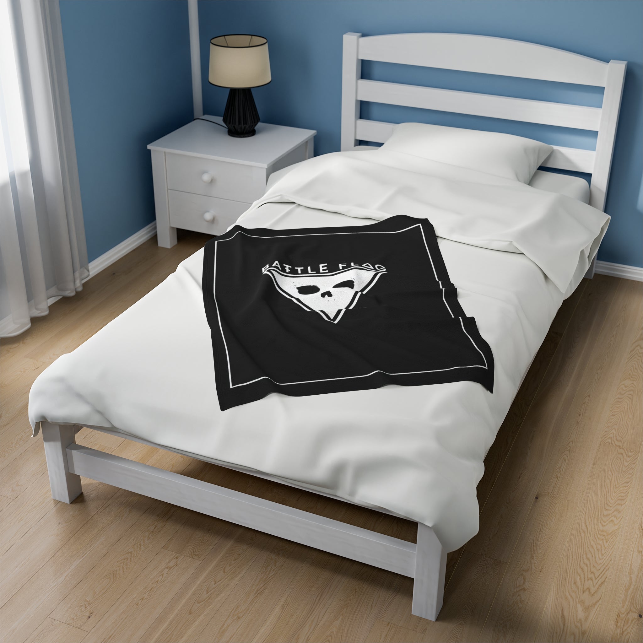 Battle Flag Velveteen Plush Blanket