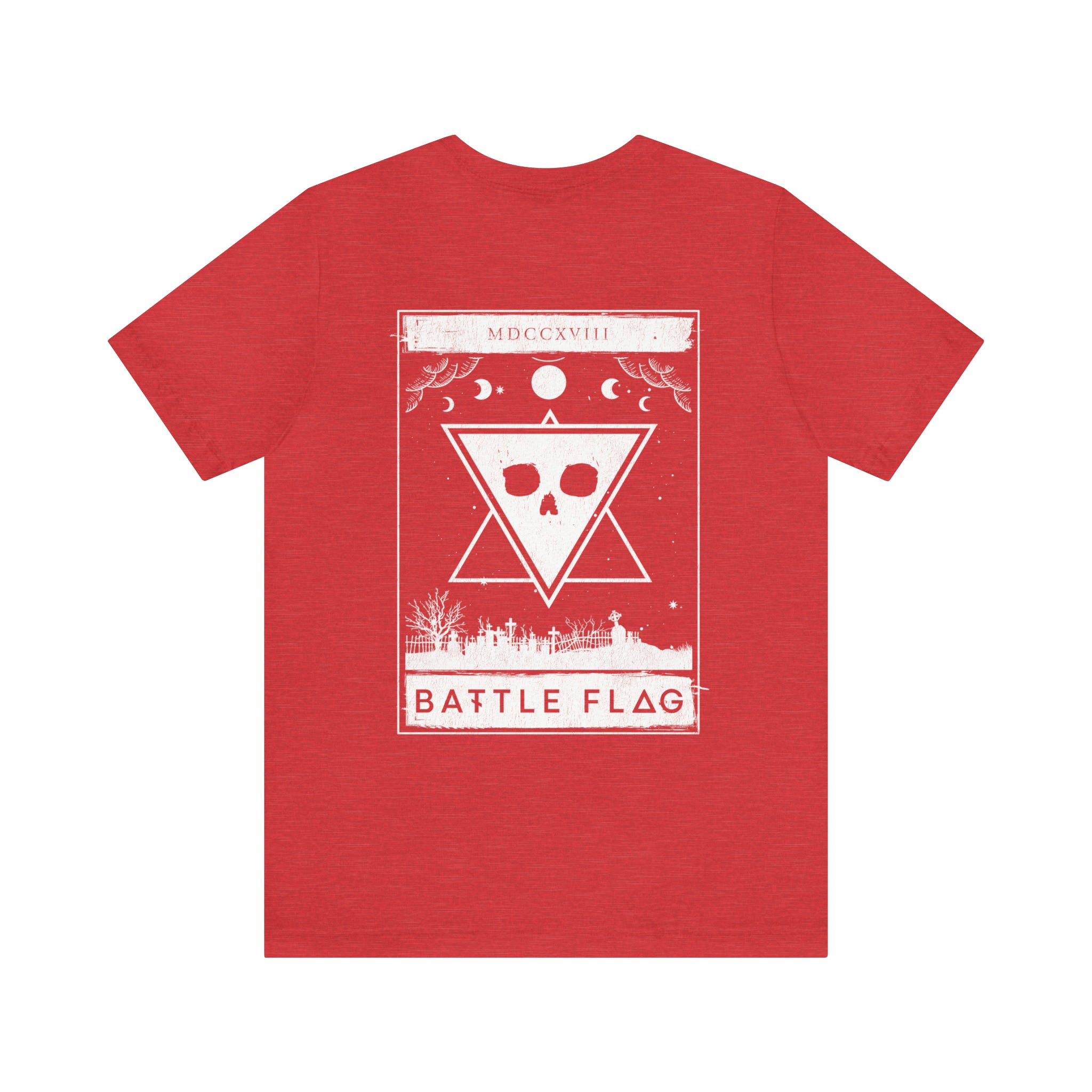 Battle Flag Unisex Tarot T-Shirt