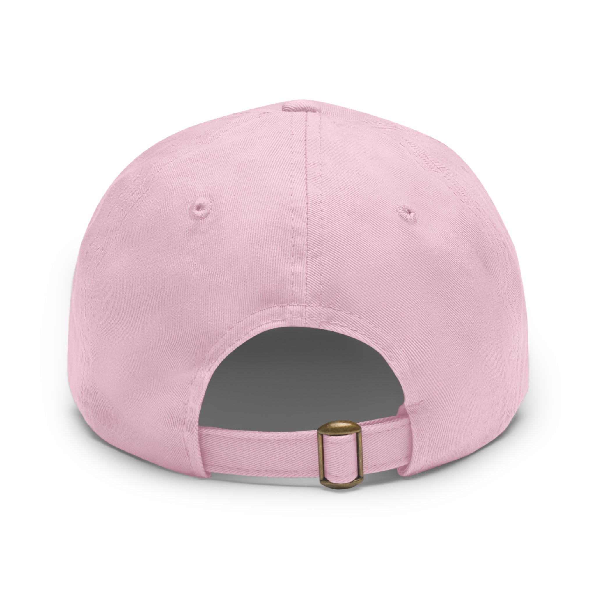 Battle Flag Hat with Leather Patch - Red Emblem