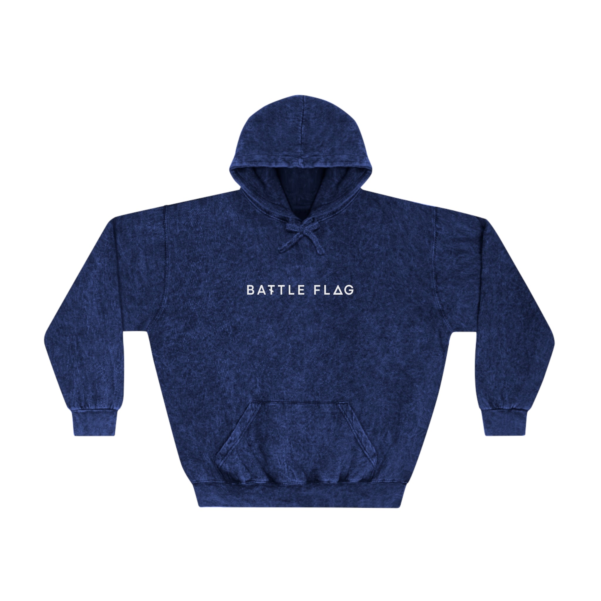 Battle Flag Unisex Mineral Wash Hoodie