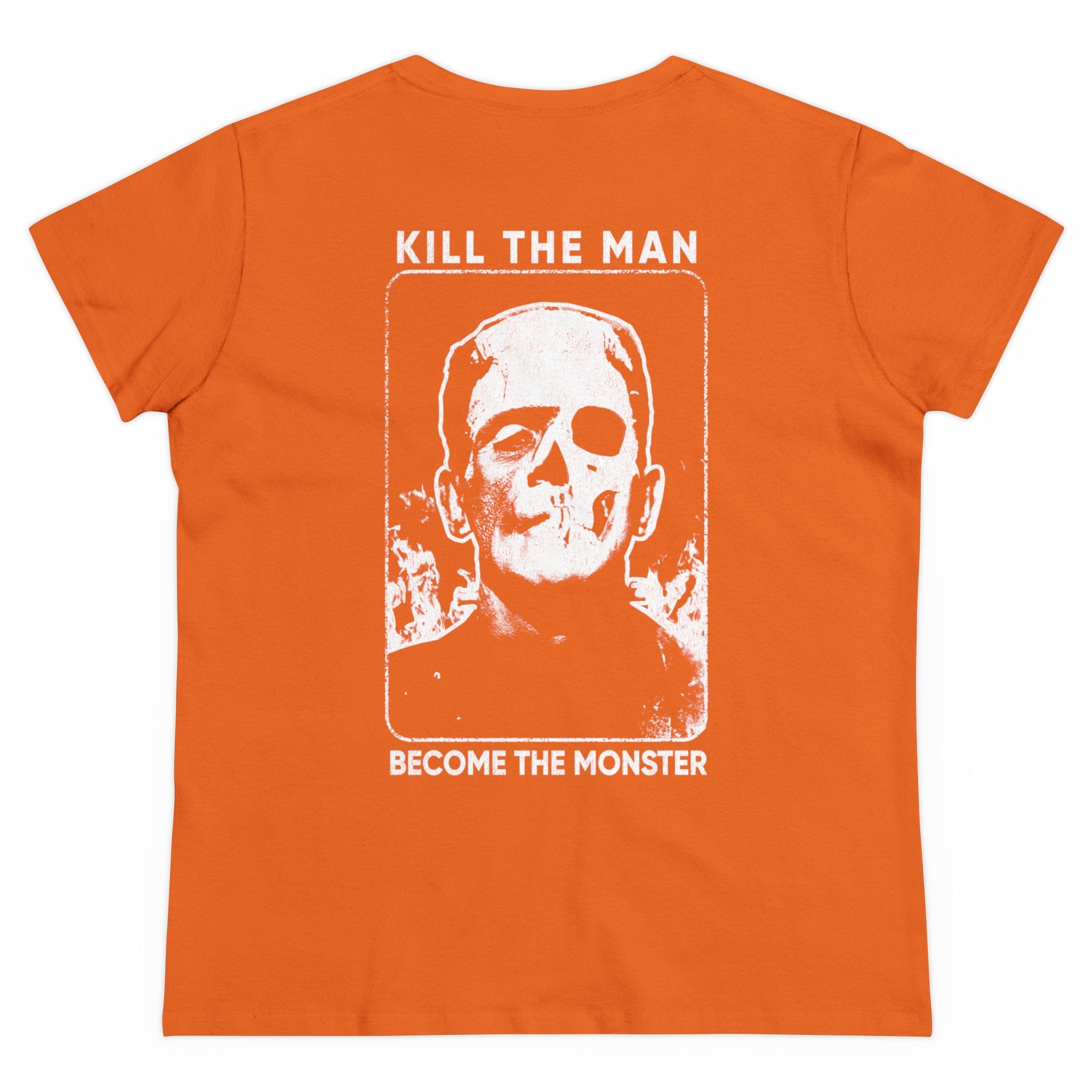 'Become the Monster' Women's Midweight Cotton Tee