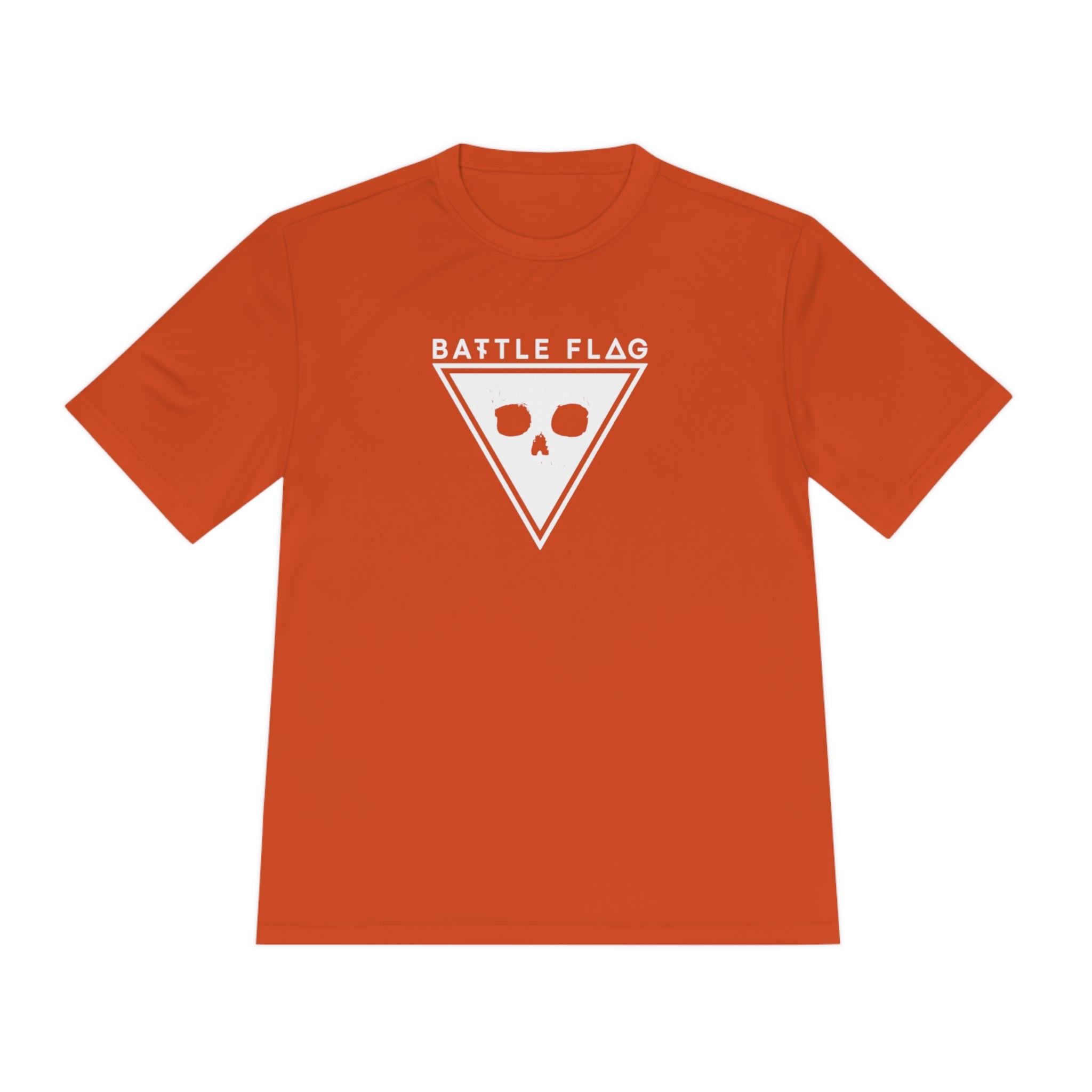 Battle Flag Unisex Moisture Wicking Tee - White Emblem