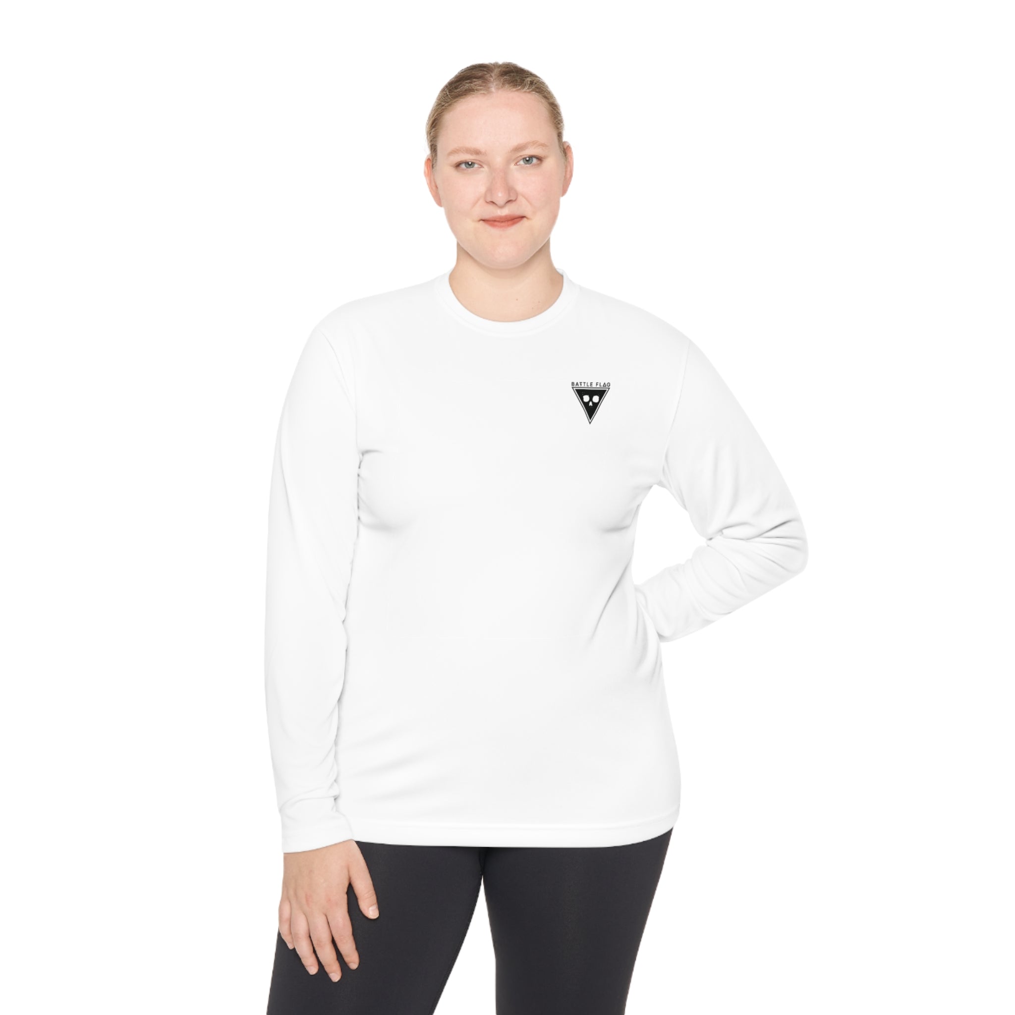 Battle Flag Unisex Lightweight Sport Top - Small Black Emblem