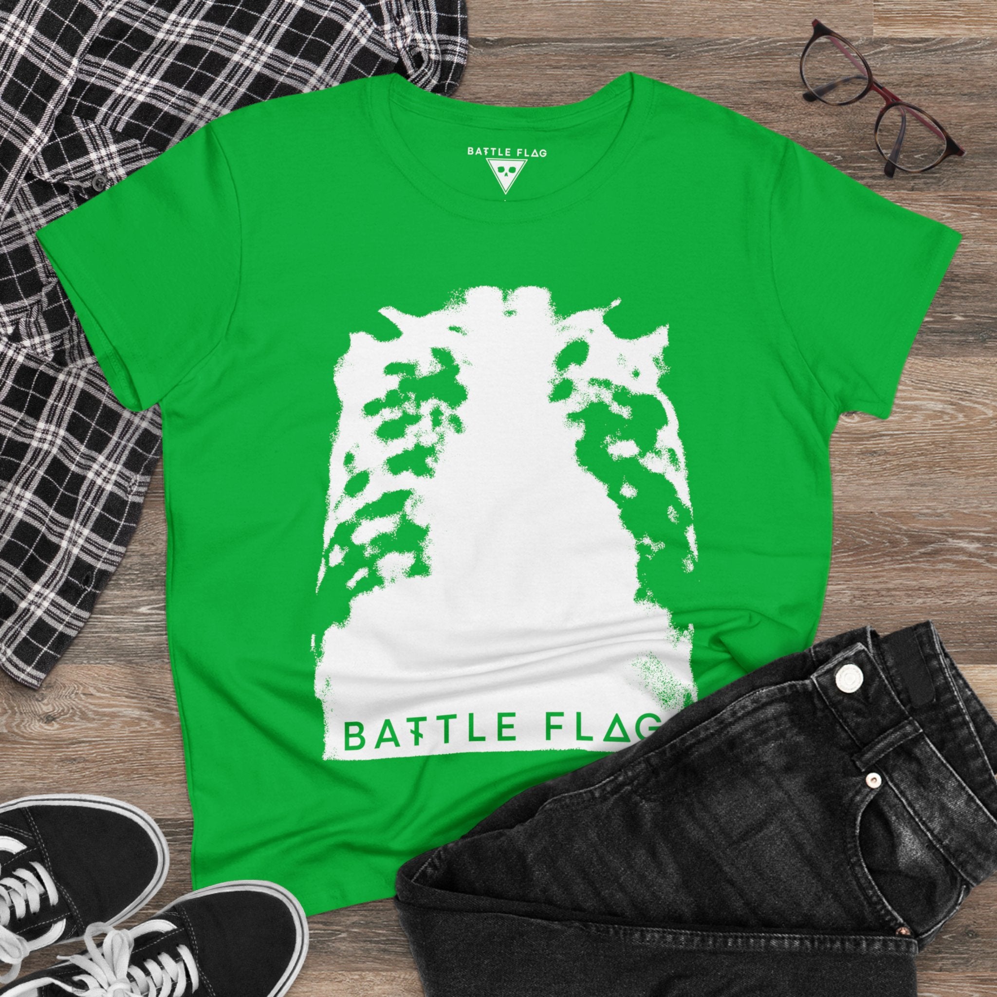 Rib Cage Women's Midweight Cotton Tee