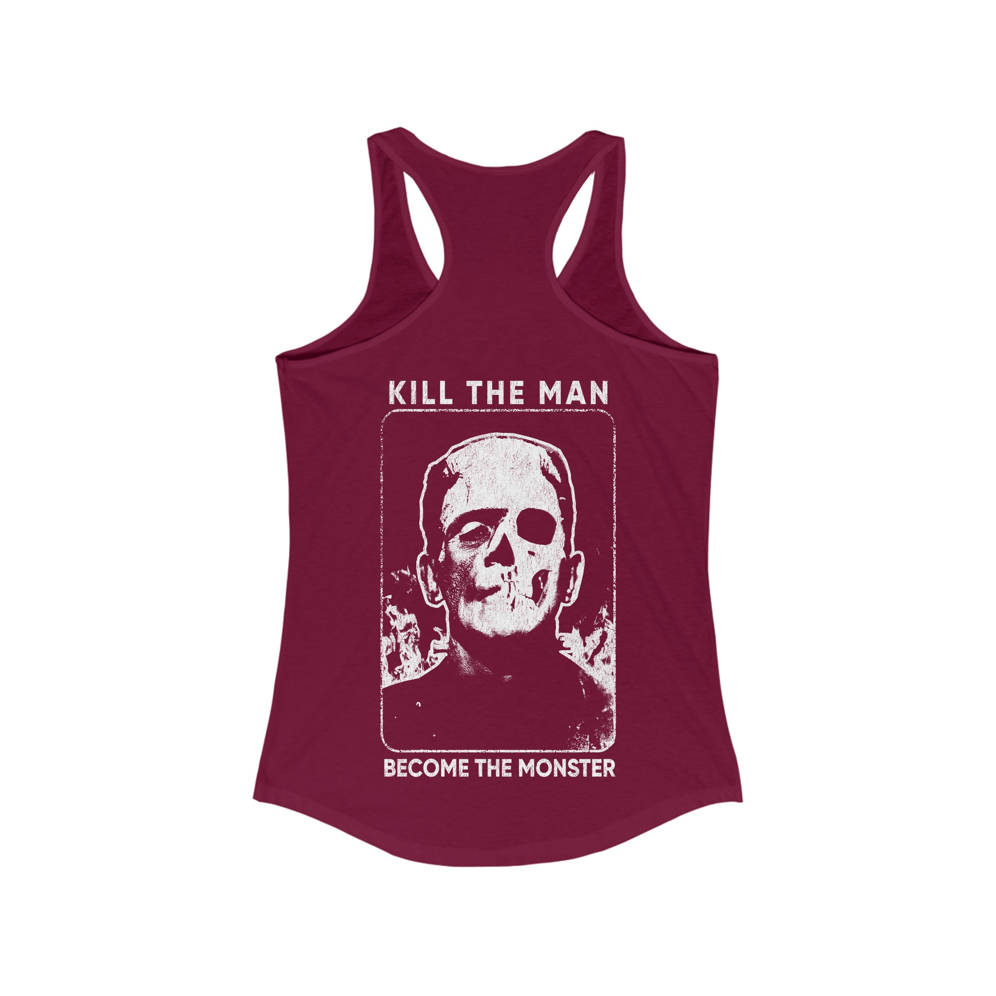 'Become the Monster' Women's Ideal Racerback Tank