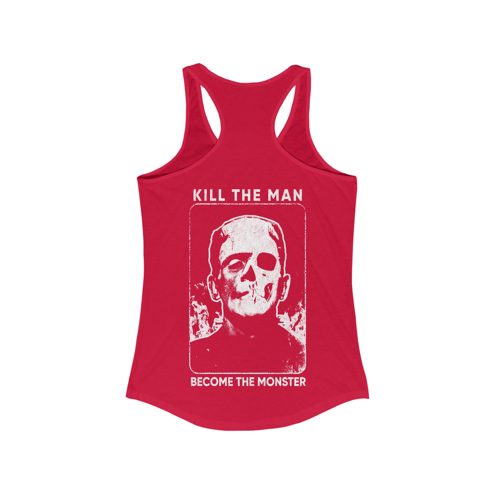 'Become the Monster' Women's Ideal Racerback Tank