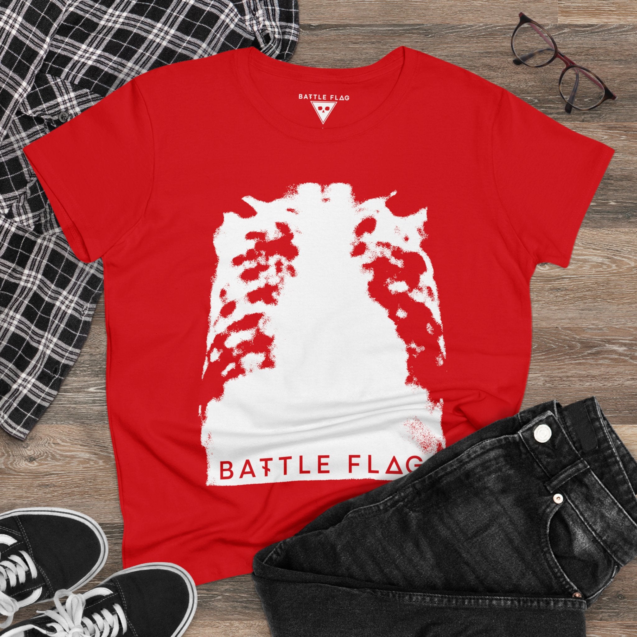 Rib Cage Women's Midweight Cotton Tee