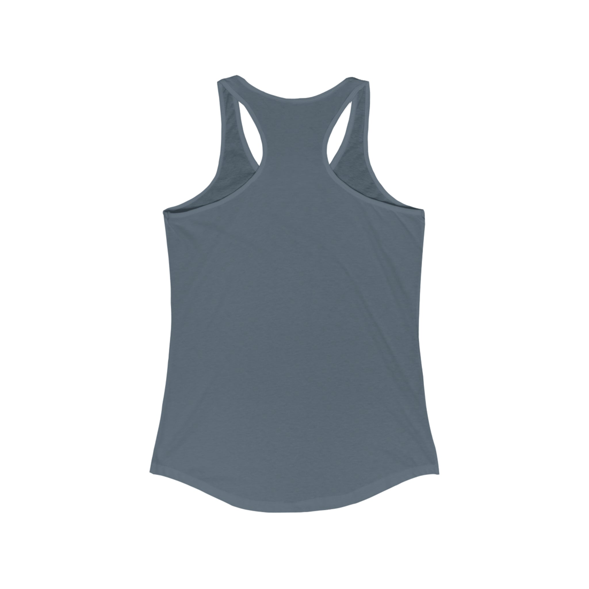 Battle Flag Women's Ideal Racerback Tank - White Emblem