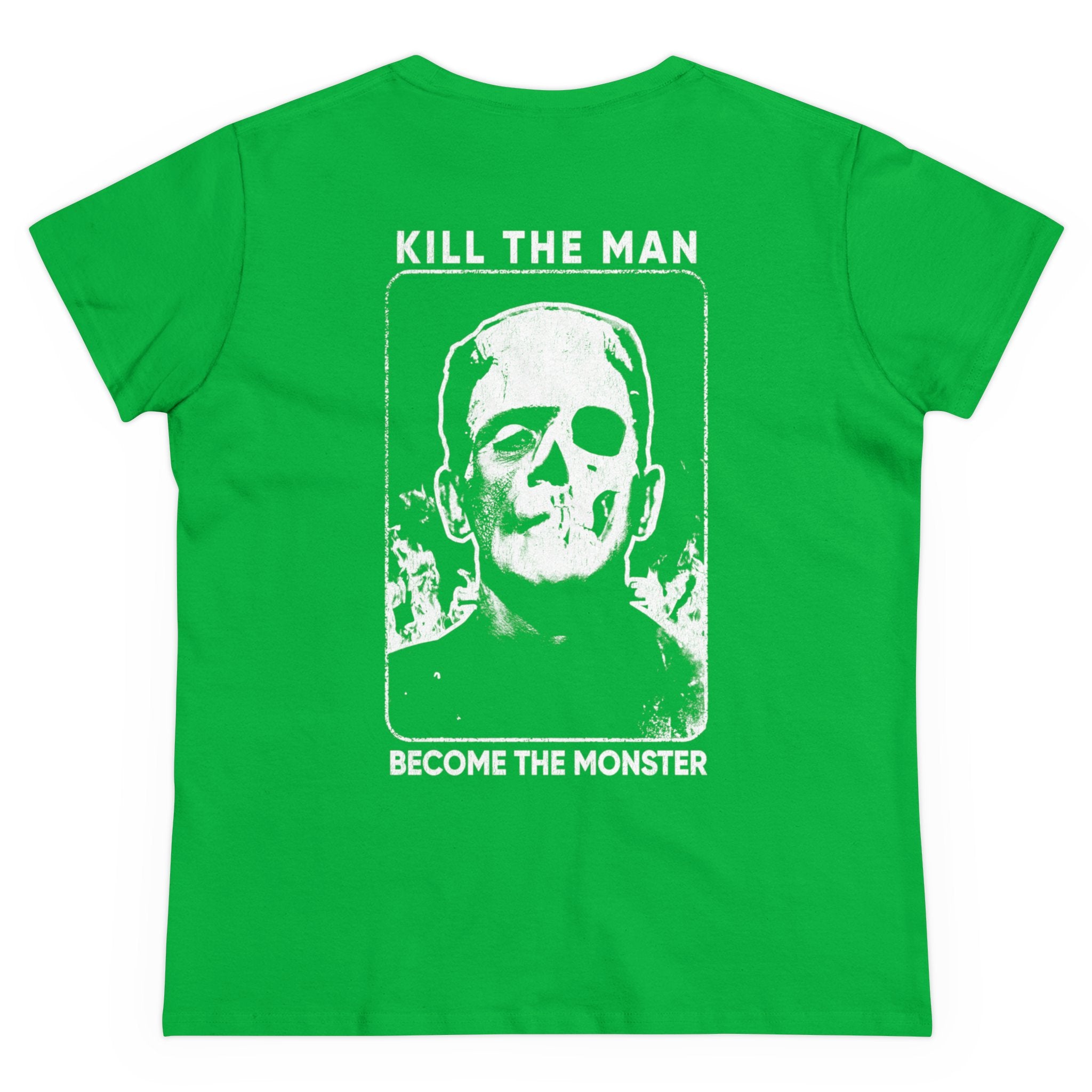 'Become the Monster' Women's Midweight Cotton Tee