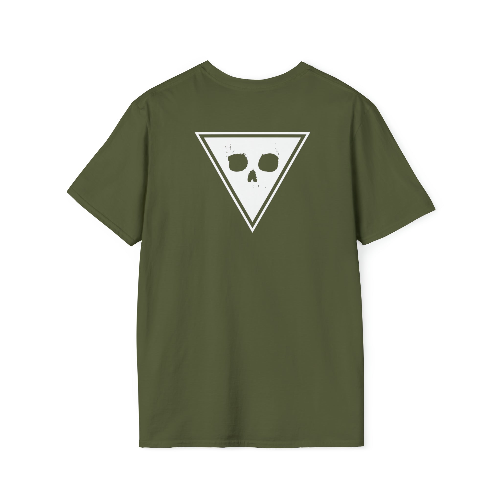 Battle Flag Unisex Softstyle T-Shirt - White Emblem