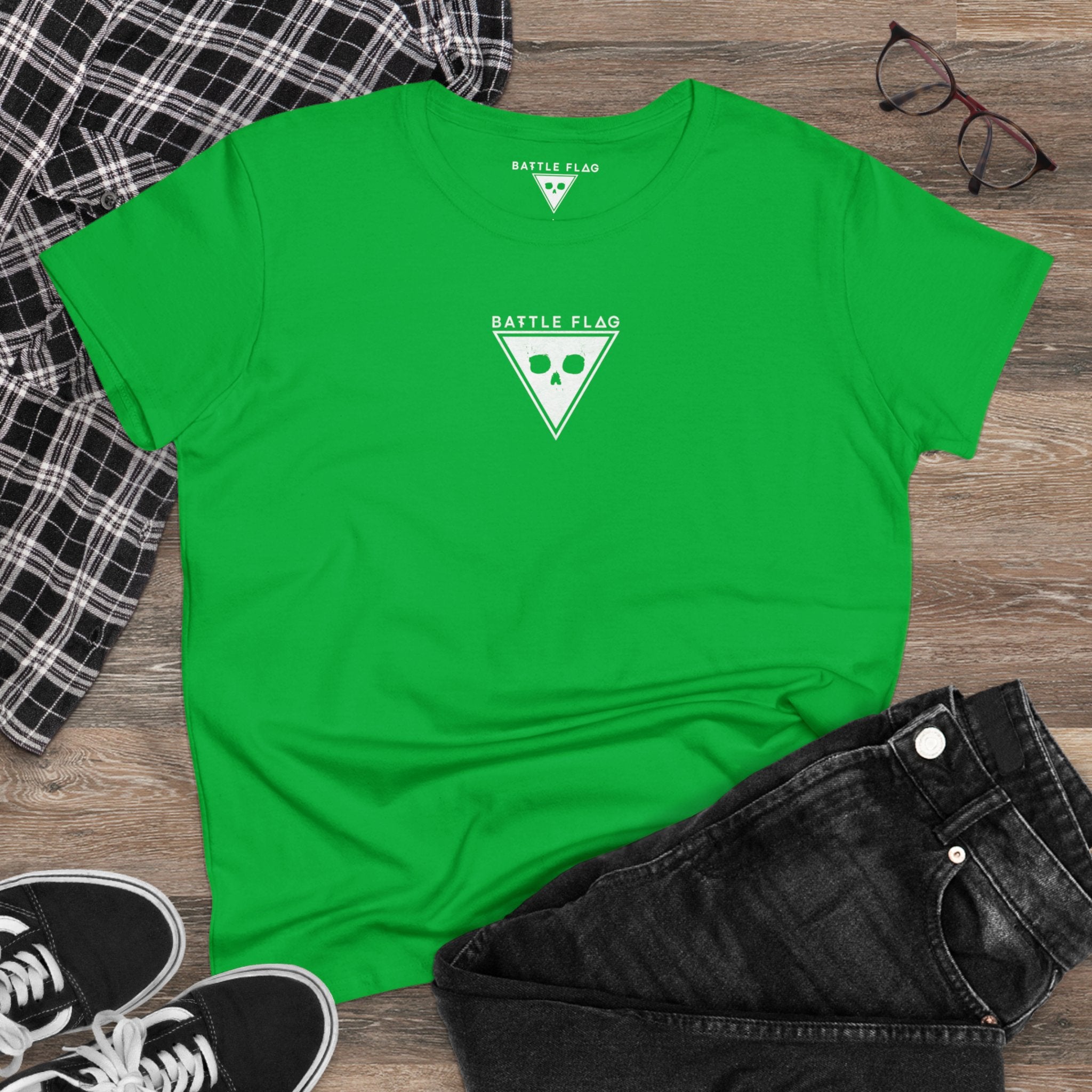'Become the Monster' Women's Midweight Cotton Tee