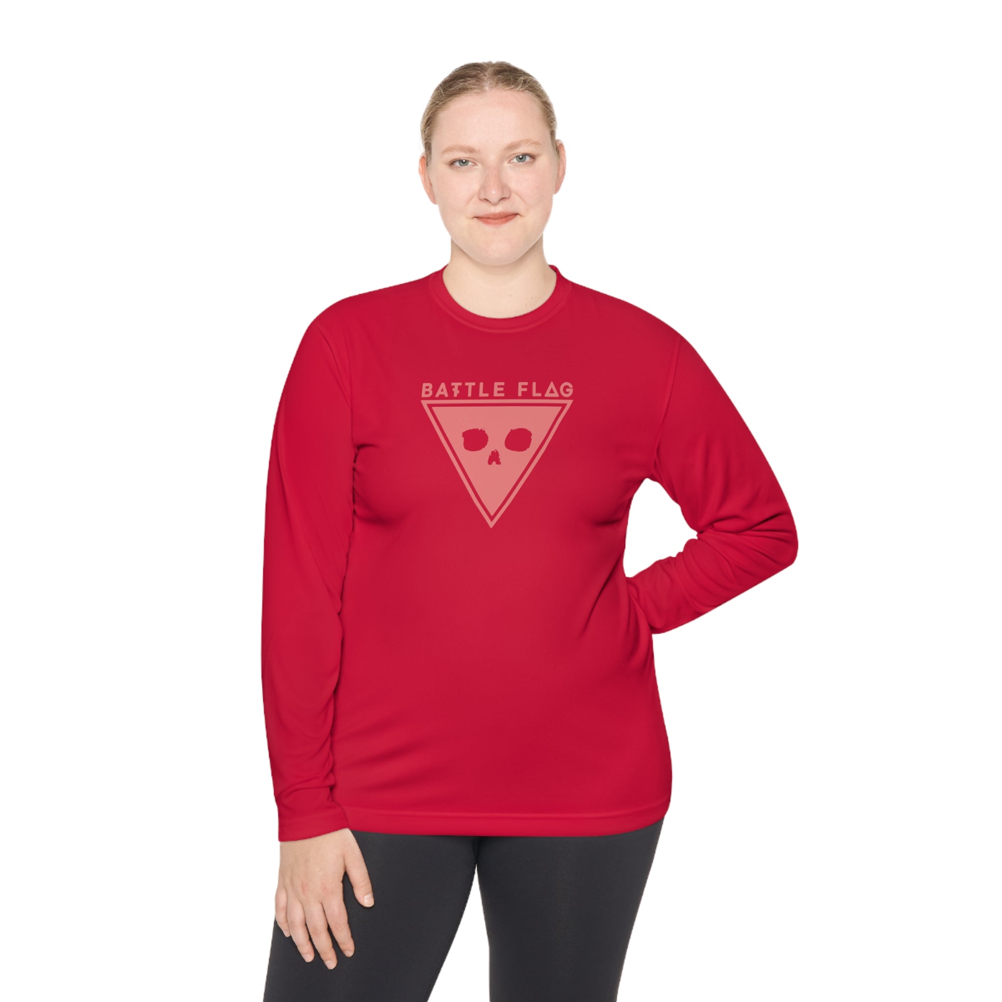 Battle Flag Unisex Lightweight Sport Top - Pink Emblem