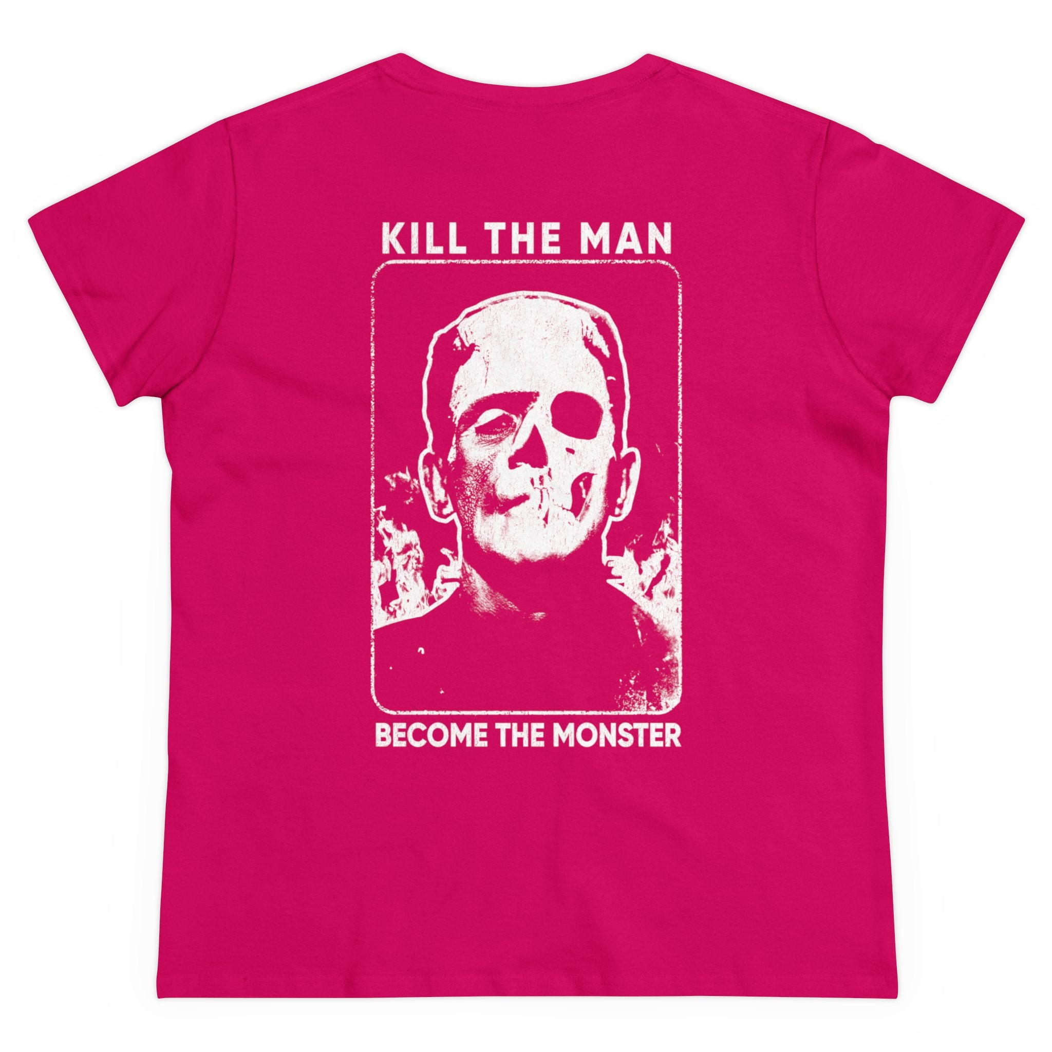 'Become the Monster' Women's Midweight Cotton Tee