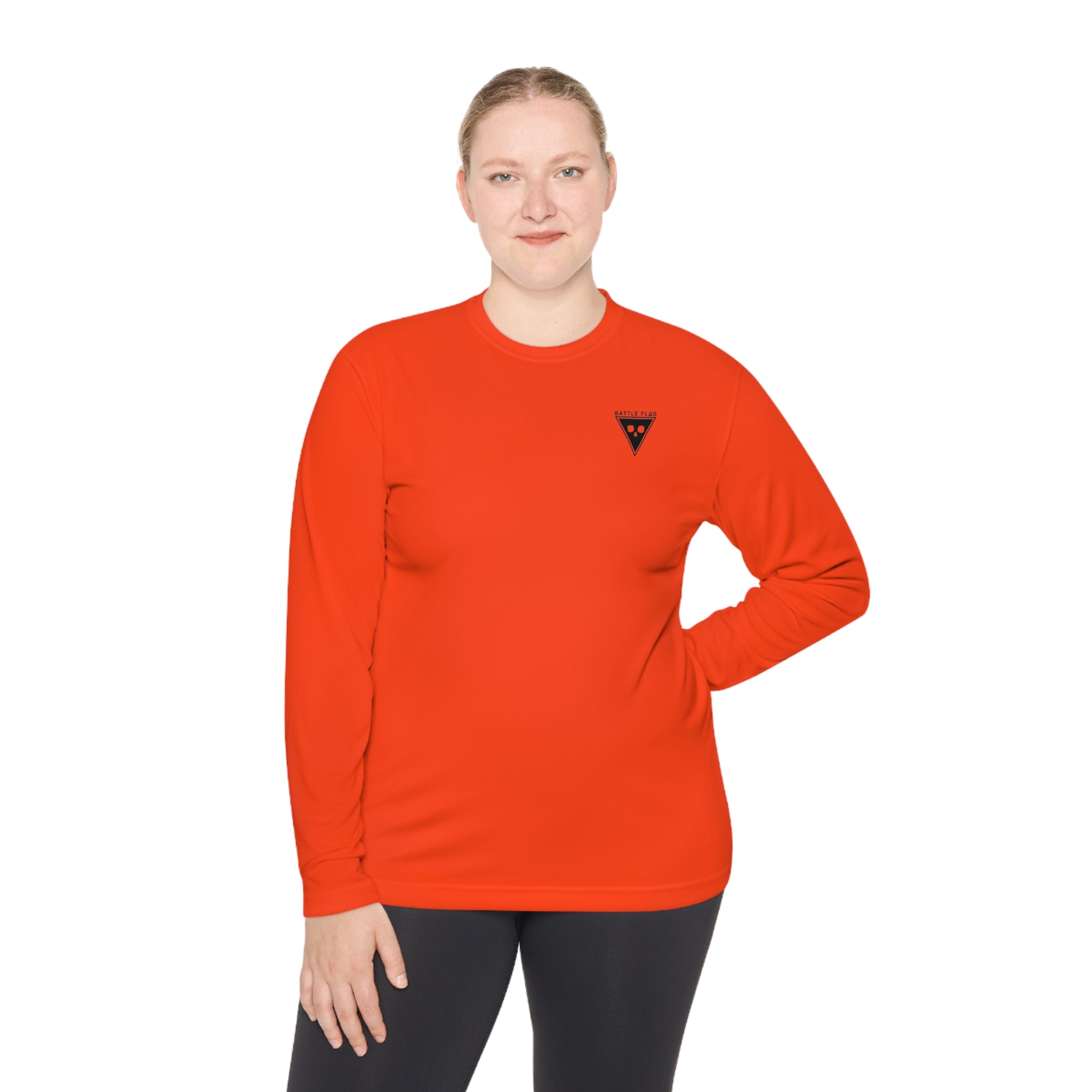 Battle Flag Unisex Lightweight Sport Top - Small Black Emblem