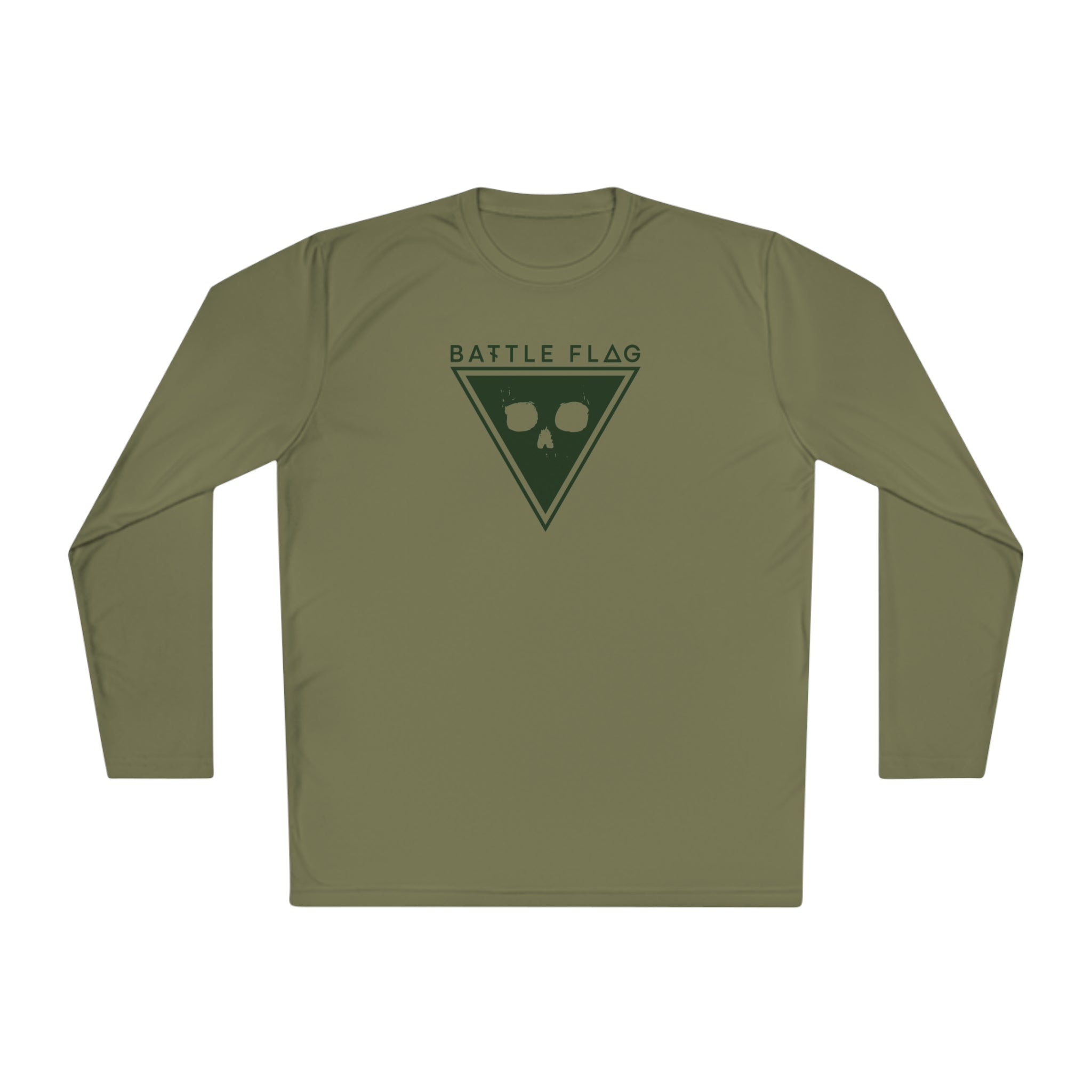 Battle Flag Unisex Lightweight Sport Top - Green Emblem
