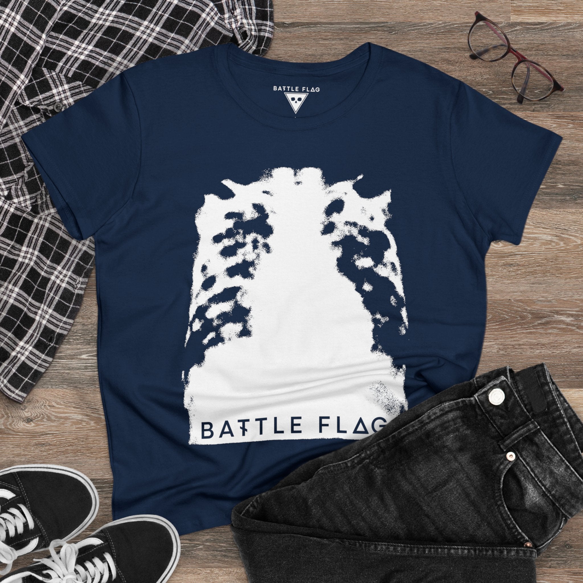Rib Cage Women's Midweight Cotton Tee