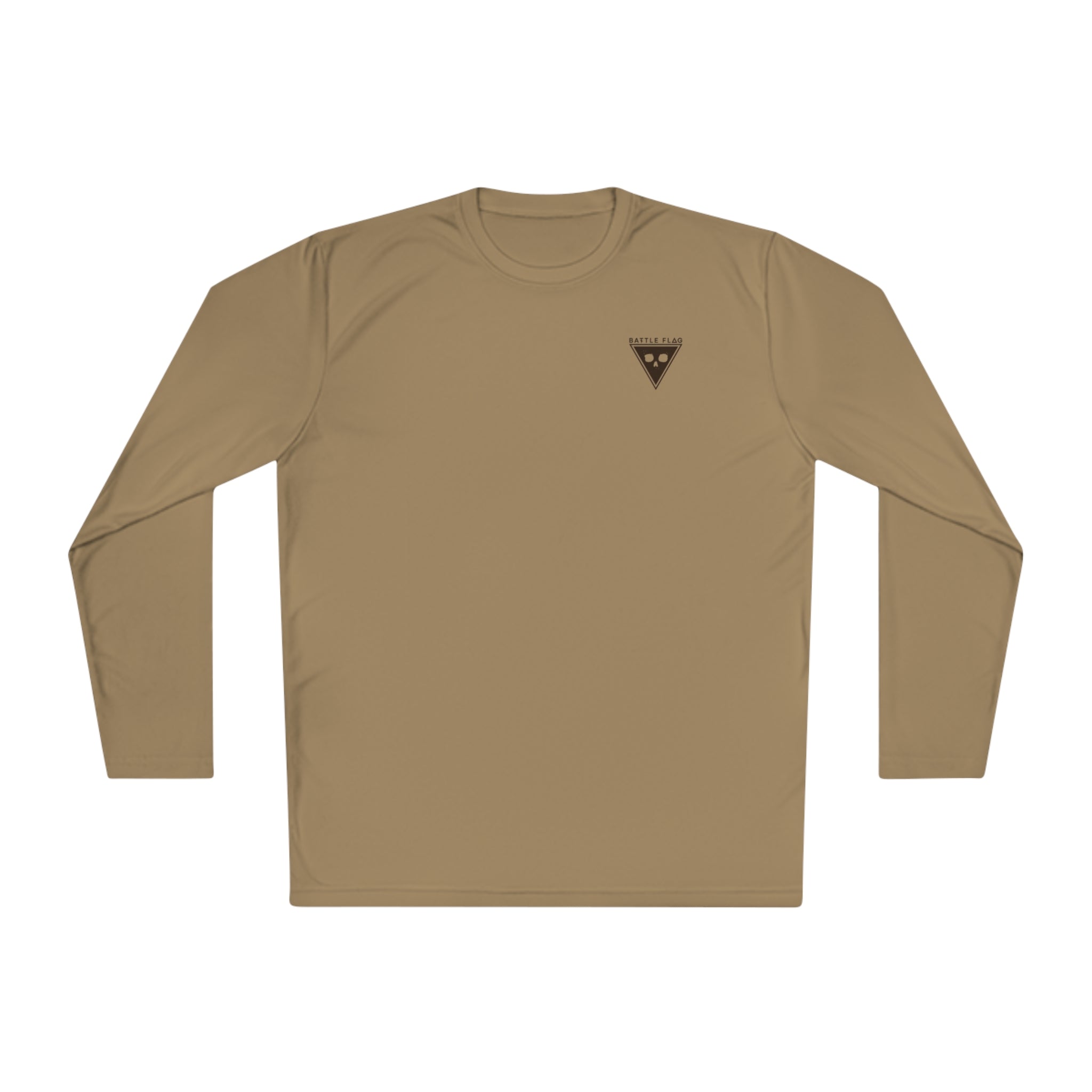 Battle Flag Unisex Lightweight Sport Top - Small Brown Emblem