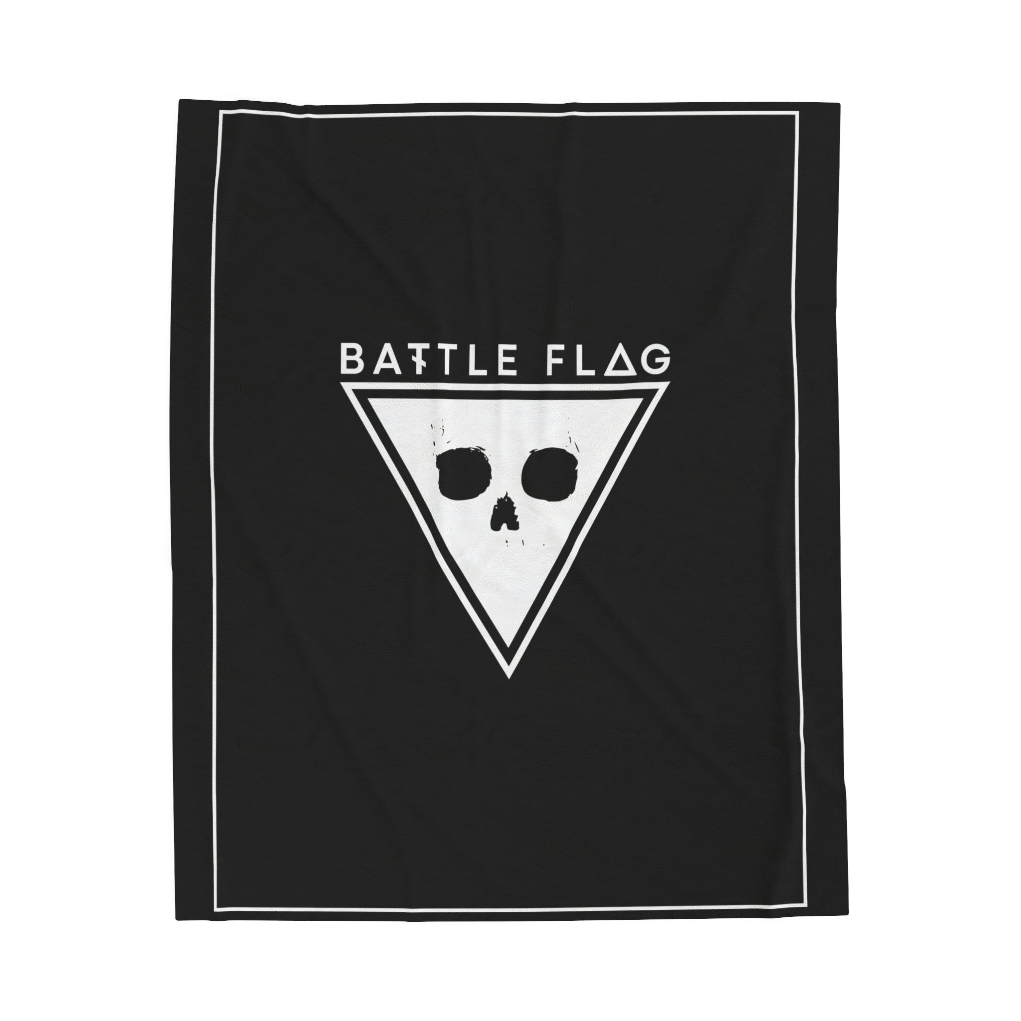 Battle Flag Velveteen Plush Blanket
