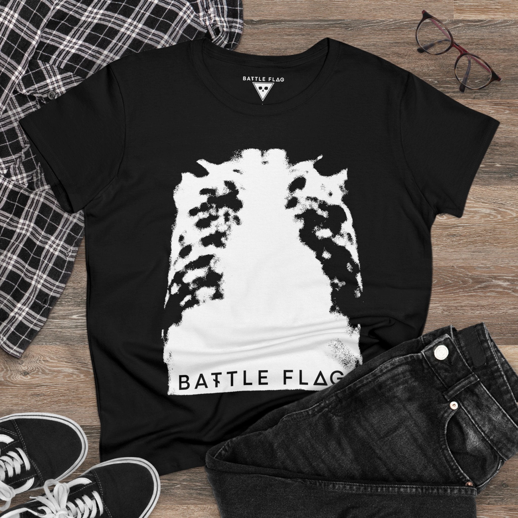 Rib Cage Women's Midweight Cotton Tee