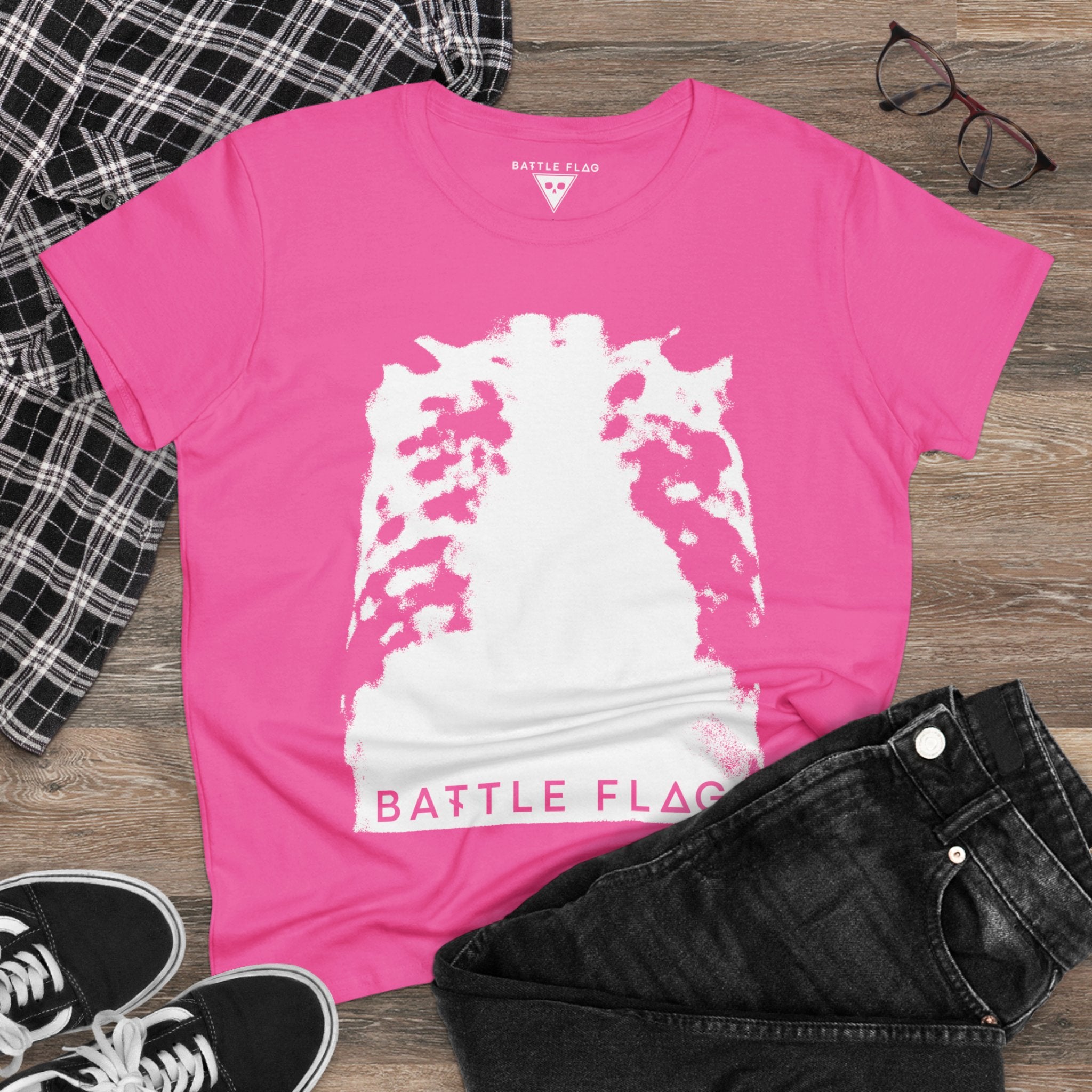 Rib Cage Women's Midweight Cotton Tee