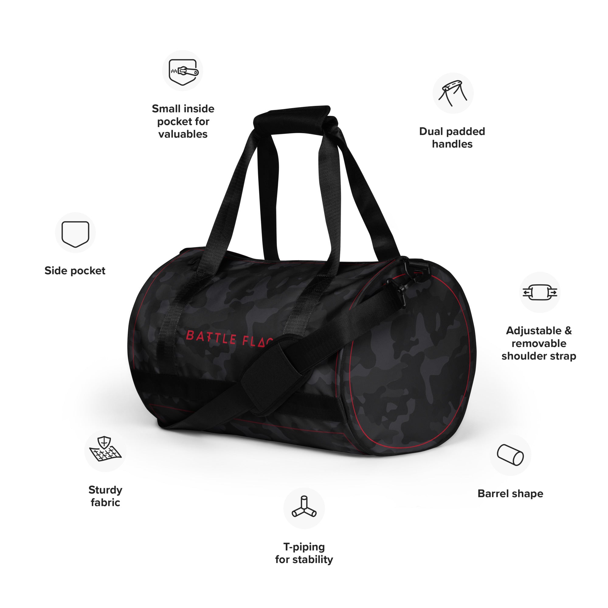 Camo Gym Bag
