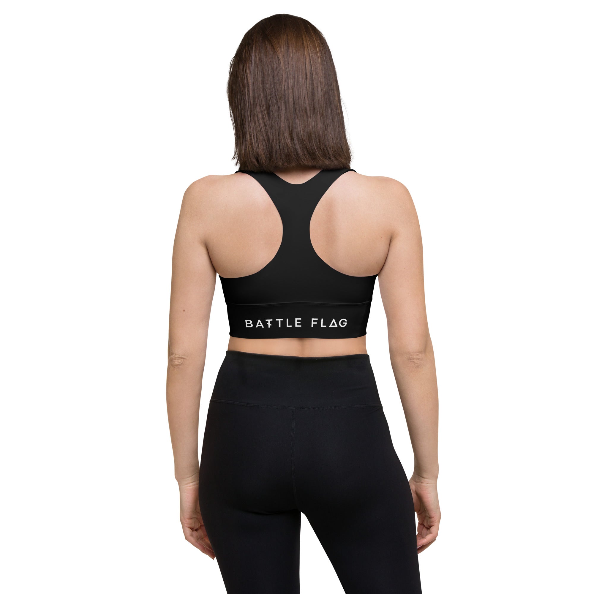 Core Longline Sports Bra - Black