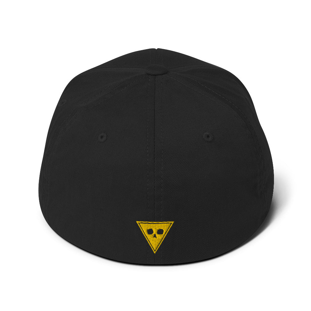 Core Structured Twill Cap - Yellow Embroidery
