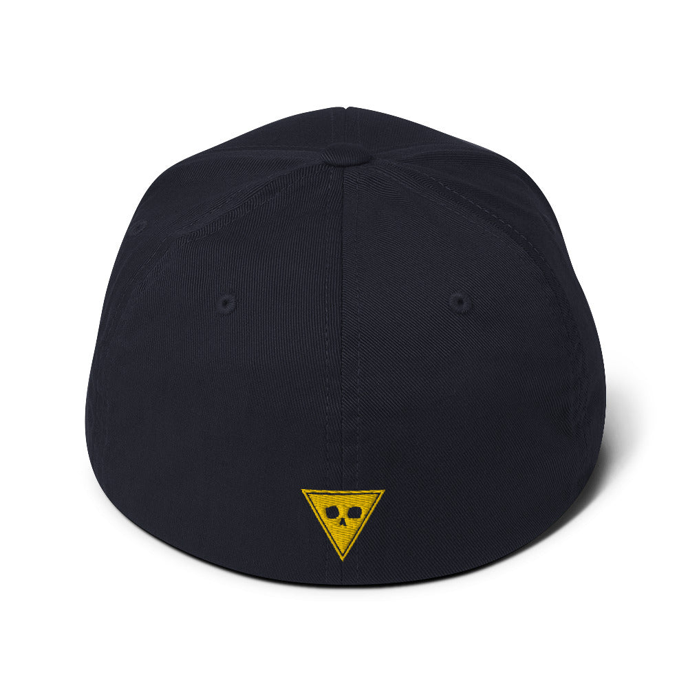 Core Structured Twill Cap - Yellow Embroidery