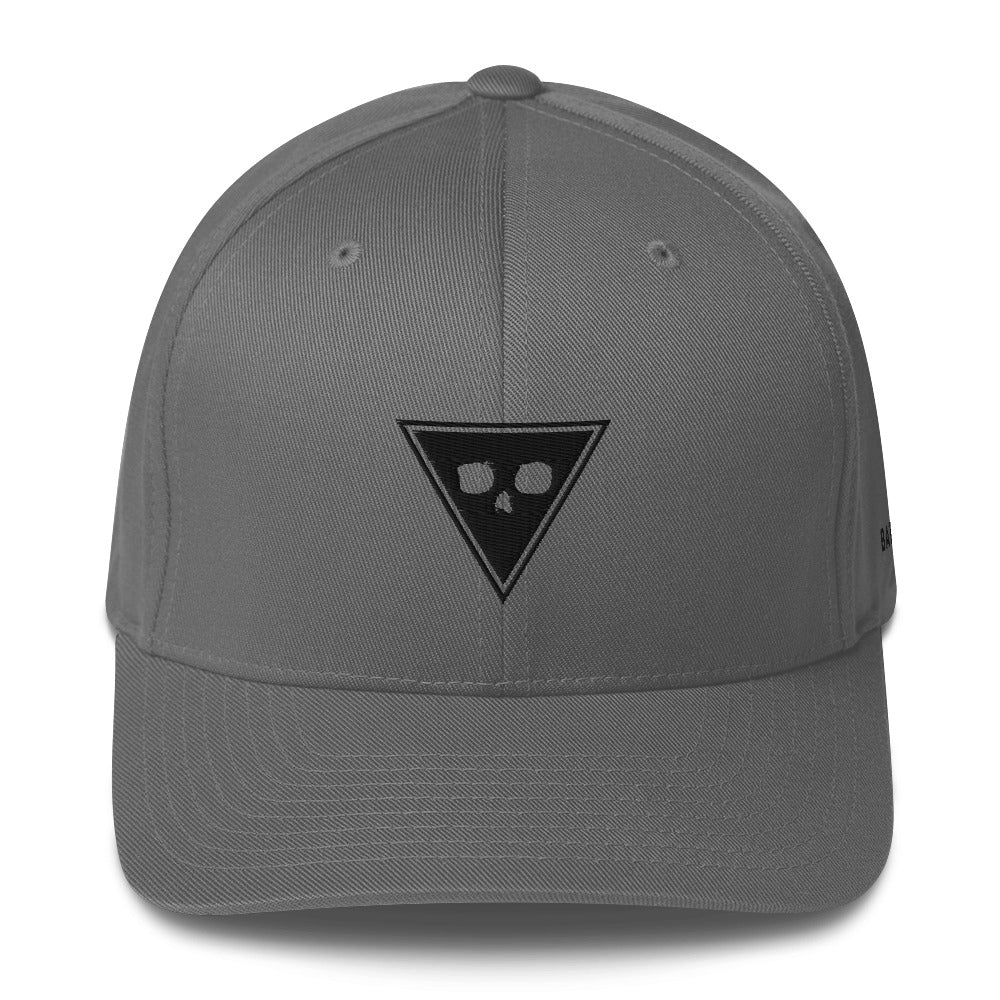 Core Structured Twill Cap - Black Embroidered Emblem